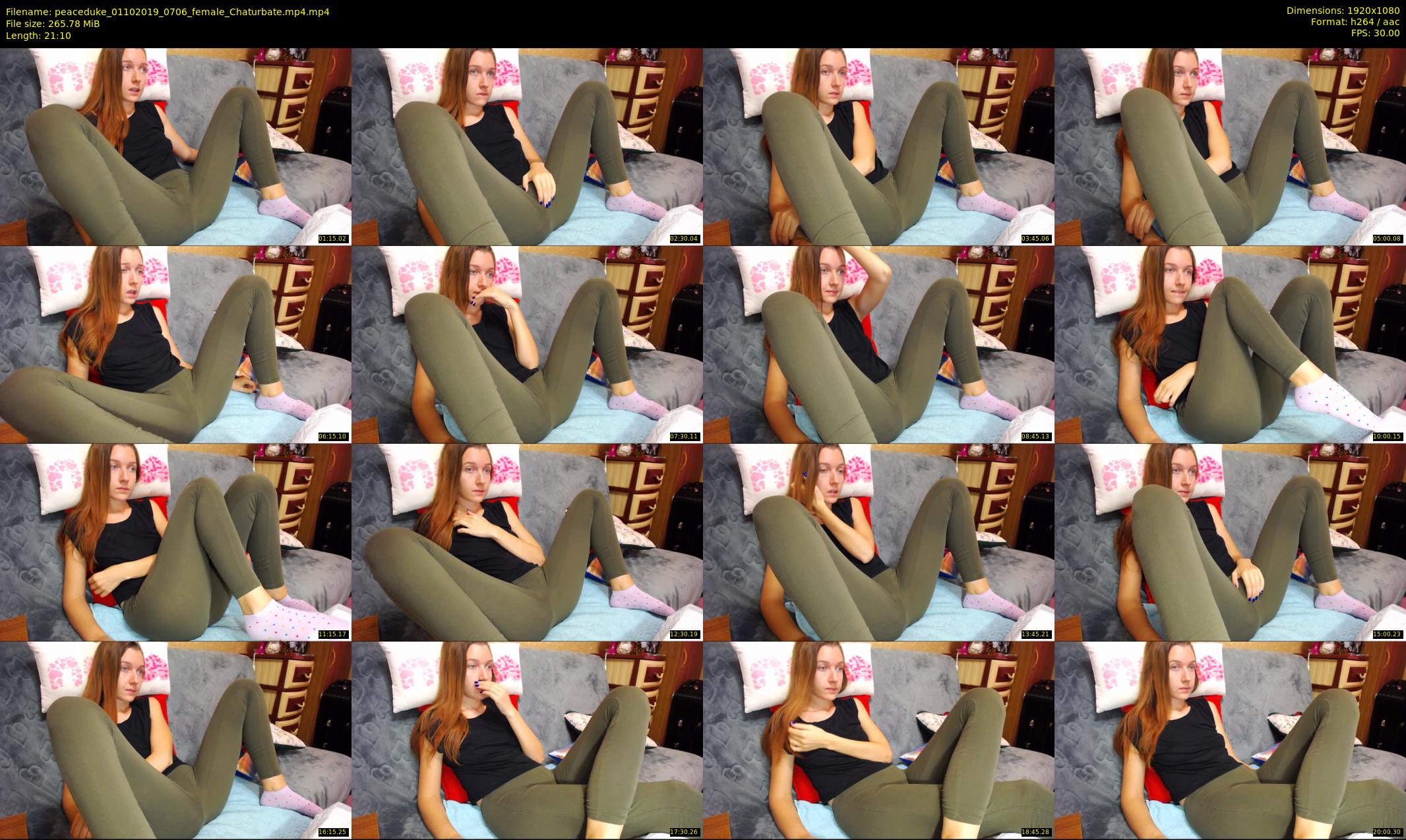 peaceduke — 22 minute Chaturbate female cam show recording, 1080p, Oct 1, 2019