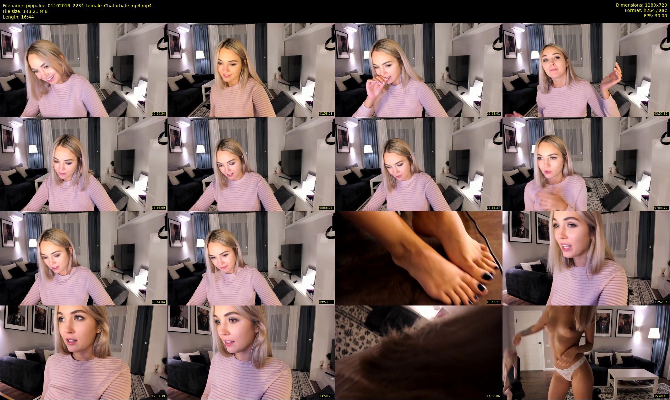 pippalee — 17 minute Chaturbate female cam show recording, 720p, Oct 1, 2019