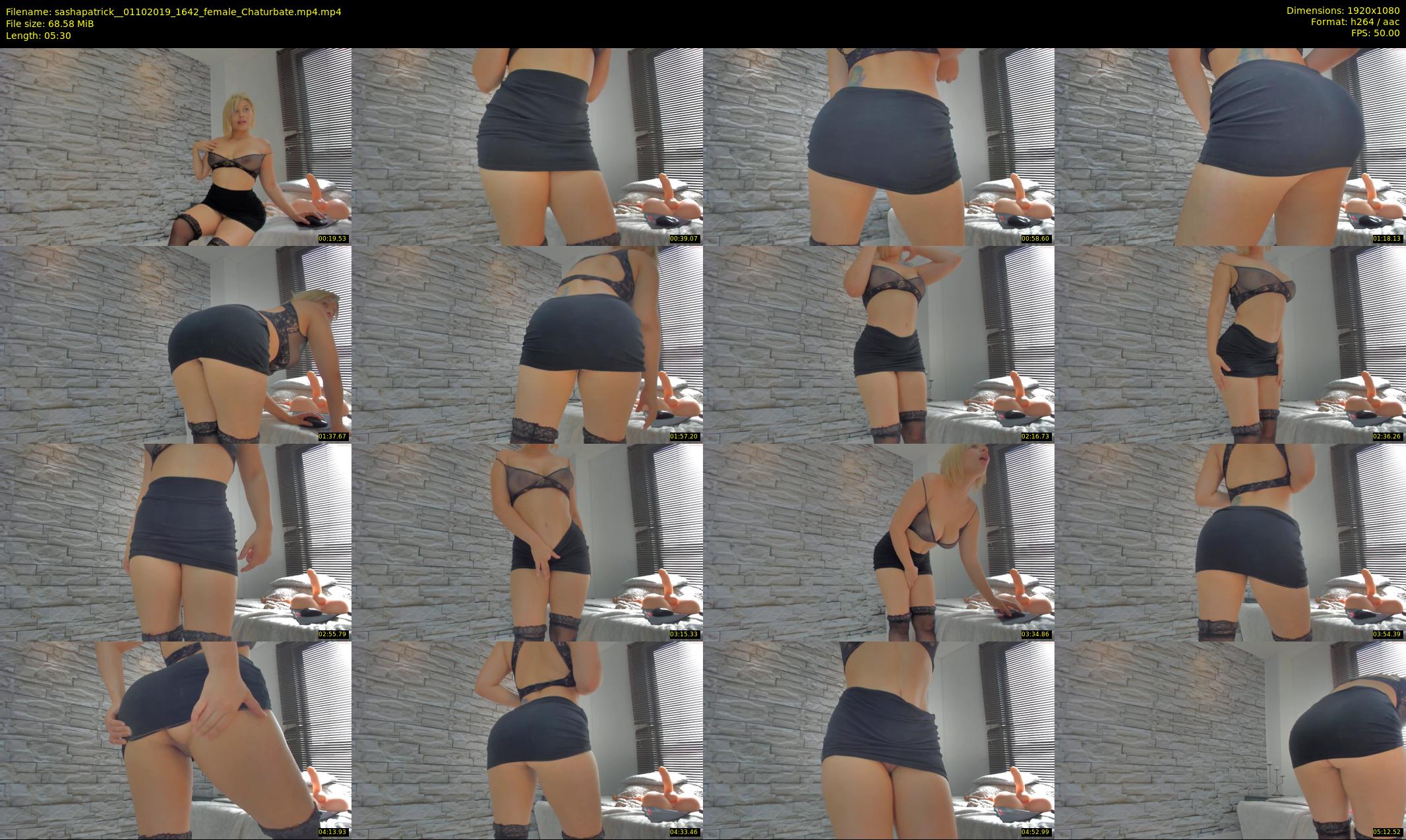 sashapatrick_ — 6 minute Chaturbate female cam show recording, 1080p, Oct 1, 2019