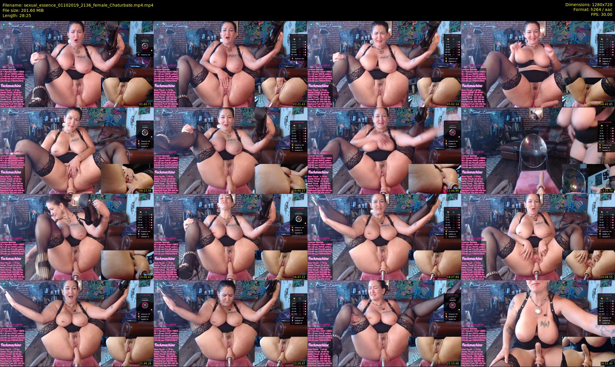 sexual_essence — 29 minute Chaturbate female cam show recording, 720p, Oct 1, 2019