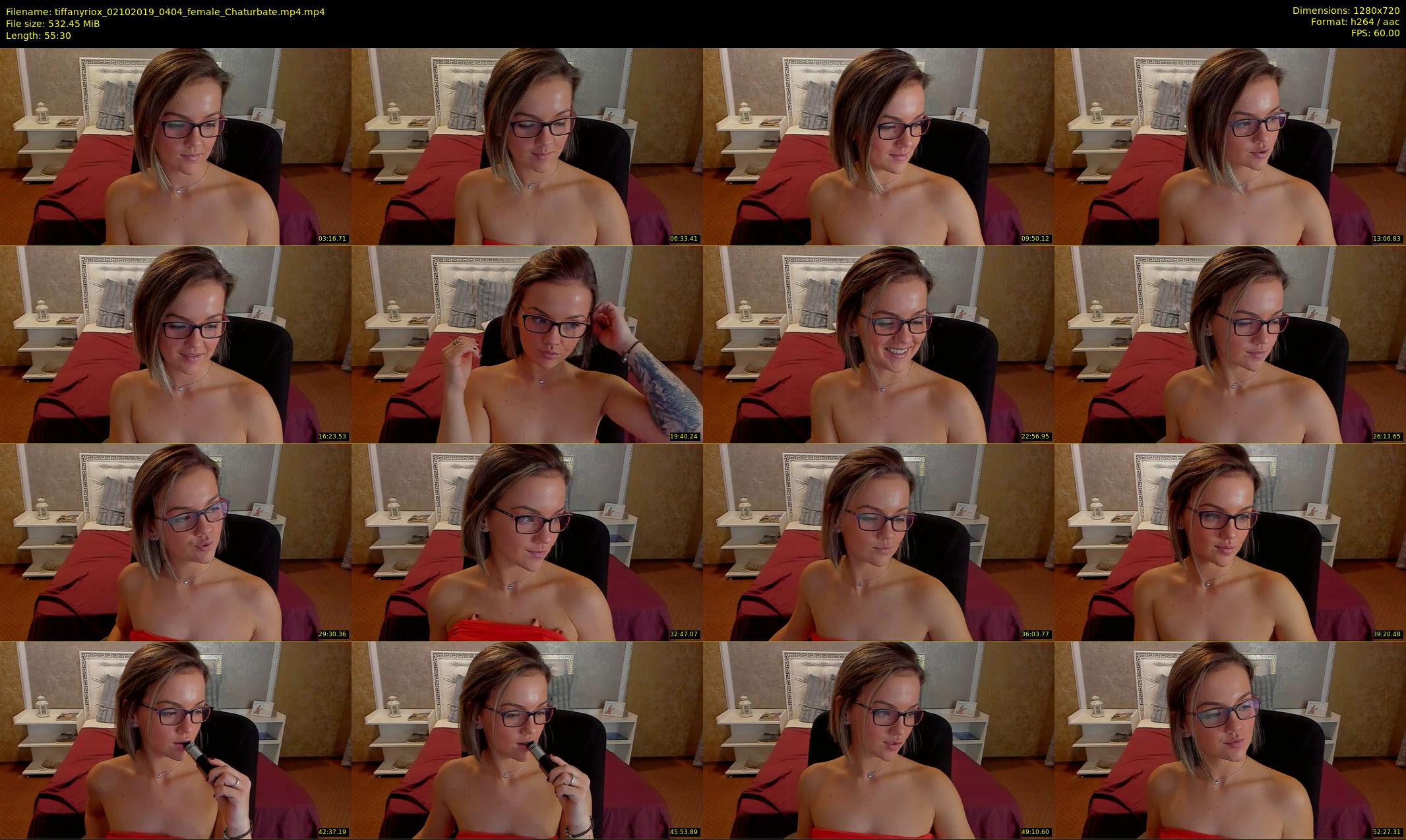 tiffanyriox — 56 minute Chaturbate female cam show recording, 720p, Oct 2, 2019