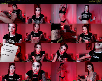 KasaraWood — 148 minute MyFreeCams cam show recording, 480p, Oct 2, 2019