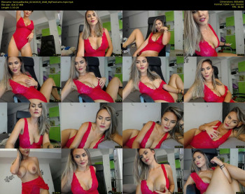 SensualBarbie — 94 minute MyFreeCams cam show recording, 480p, Oct 2, 2019