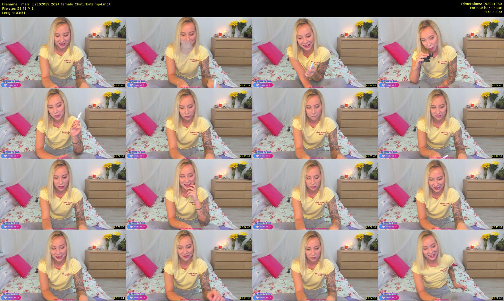 _mari_ — 4 minute Chaturbate female cam show recording, 1080p, Oct 2, 2019