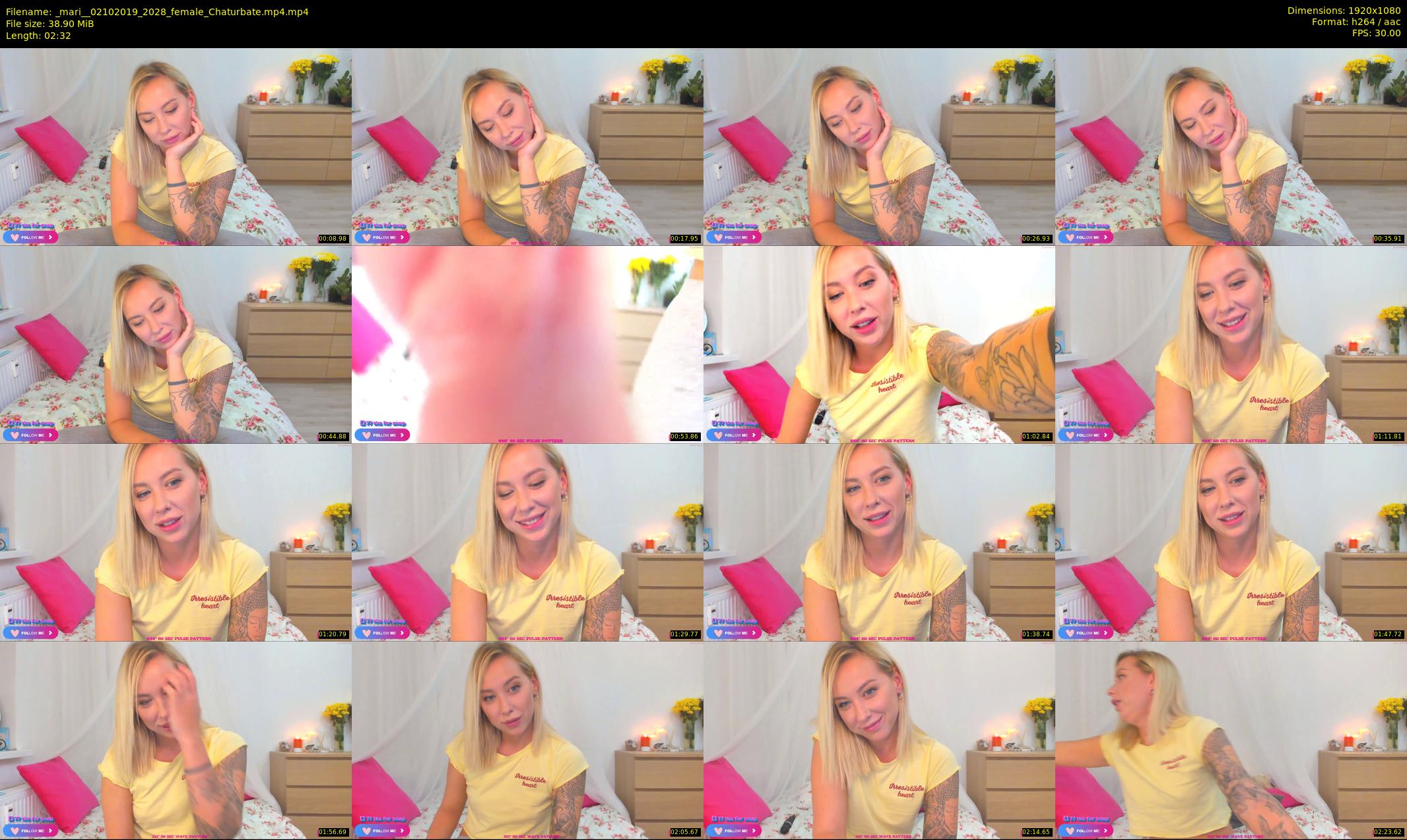 _mari_ — 3 minute Chaturbate female cam show recording, 1080p, Oct 2, 2019