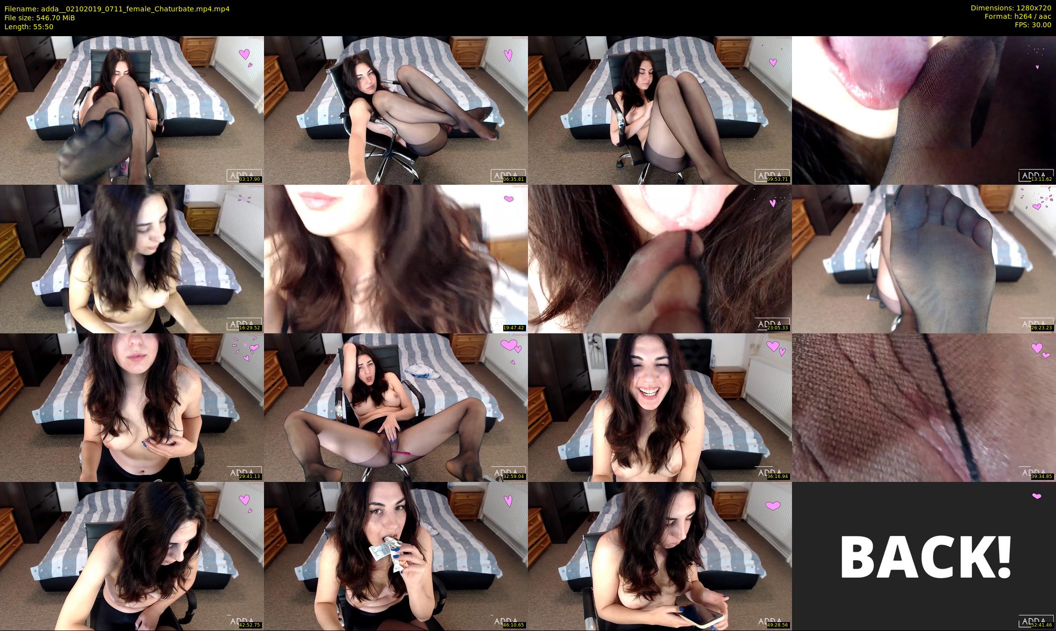 adda_ — 56 minute Chaturbate female cam show recording, 720p, Oct 2, 2019