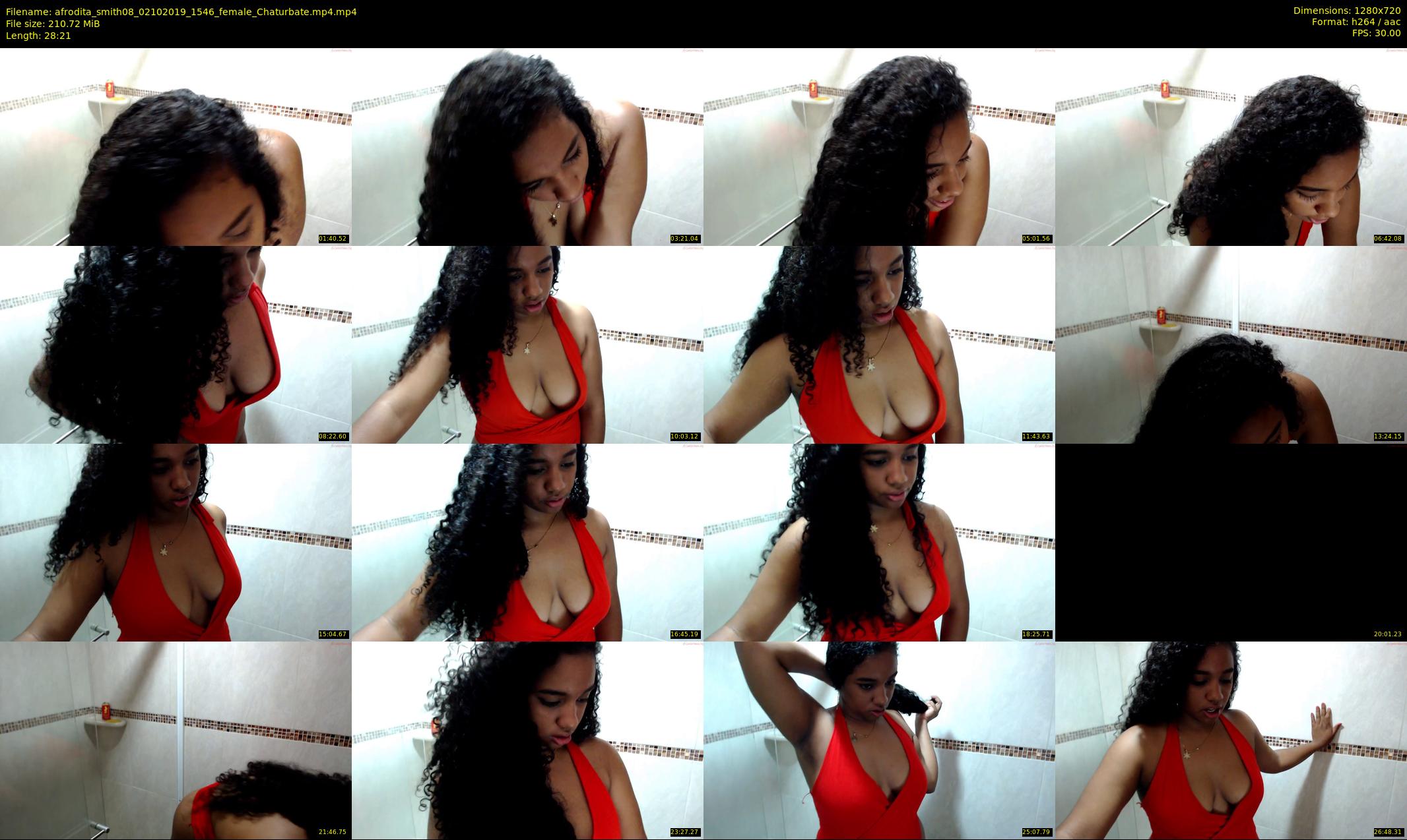 afrodita_smith08 — 29 minute Chaturbate female cam show recording, 720p, Oct 2, 2019