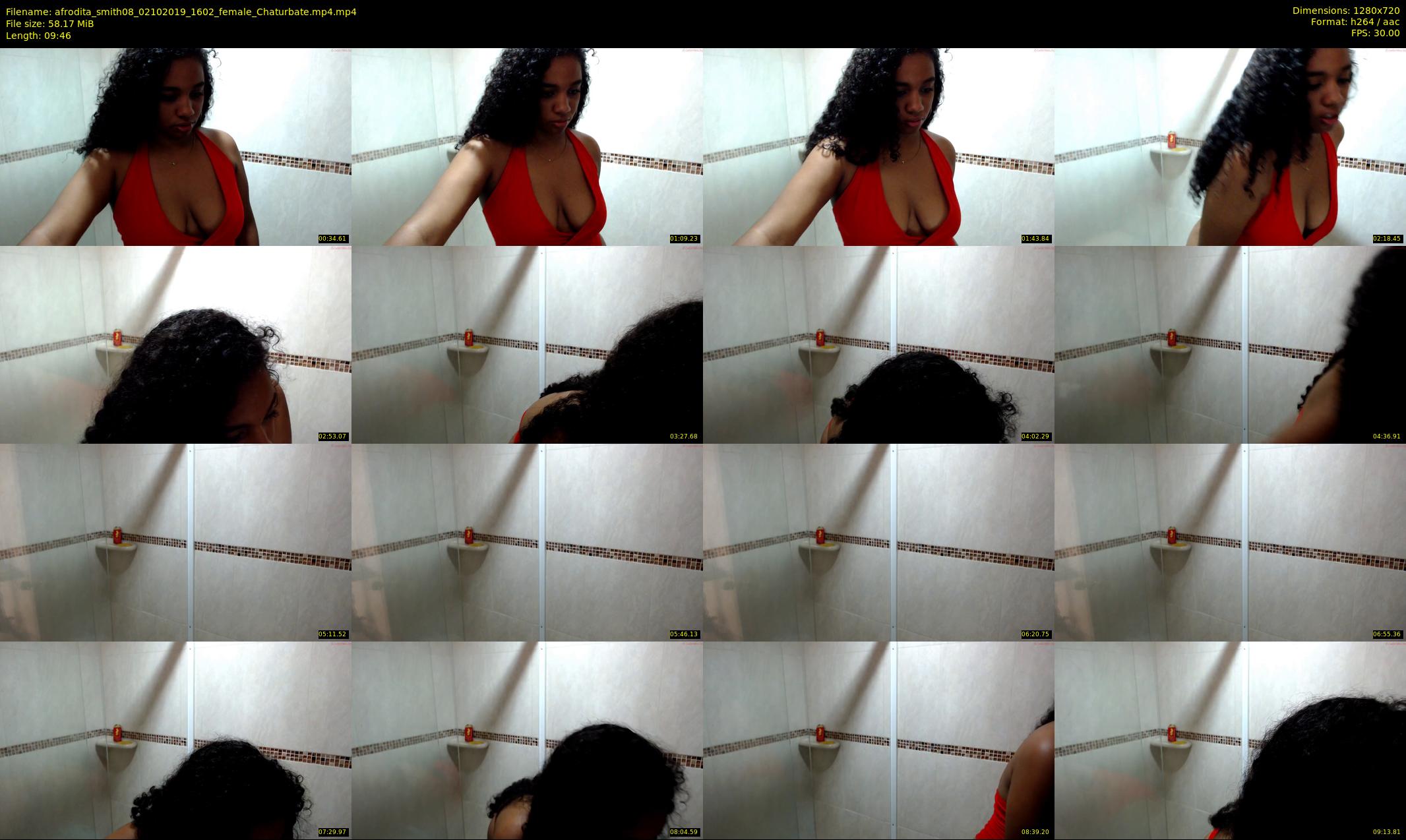 afrodita_smith08 — 10 minute Chaturbate female cam show recording, 720p, Oct 2, 2019