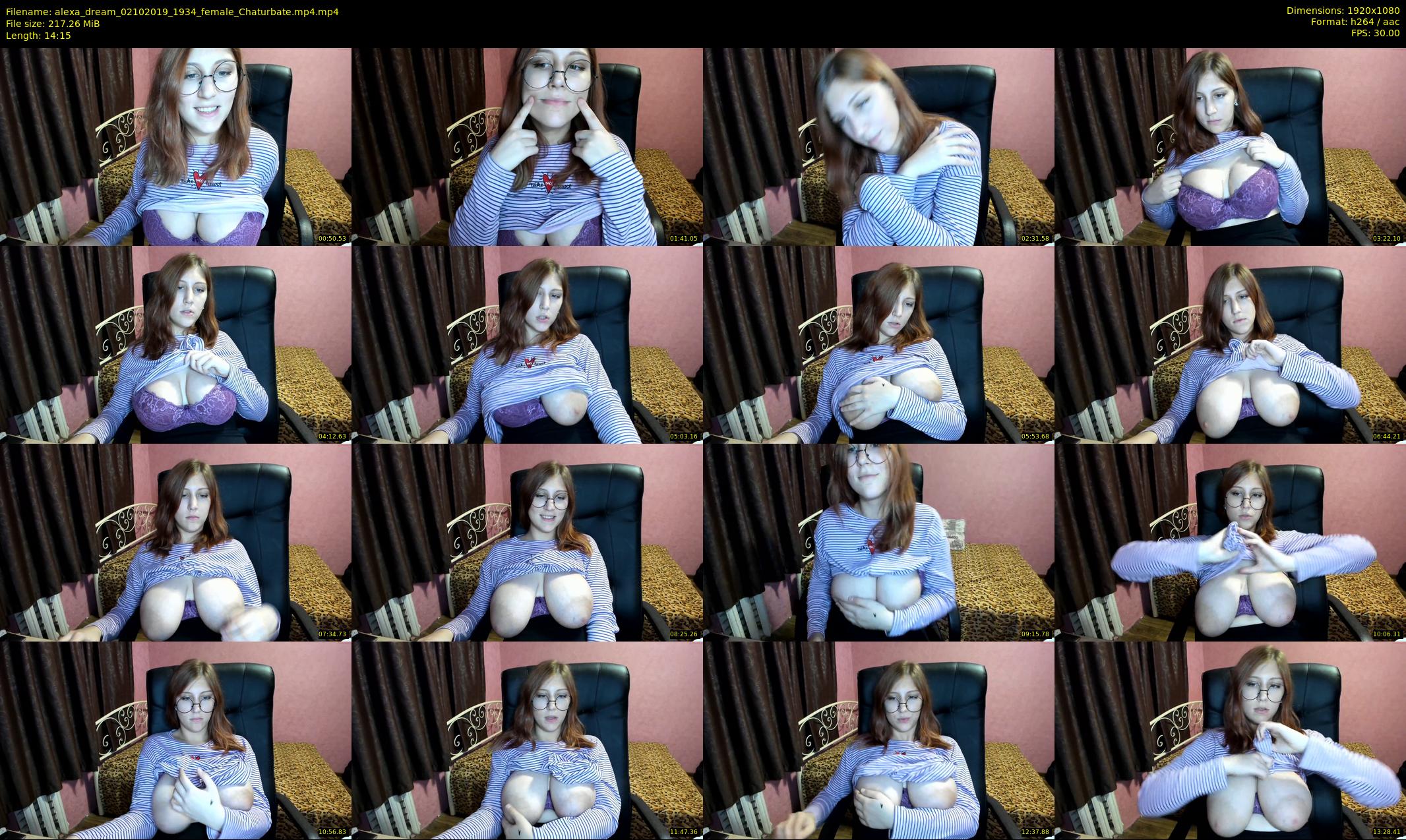 alexa_dream — 15 minute Chaturbate female cam show recording, 1080p, Oct 2, 2019