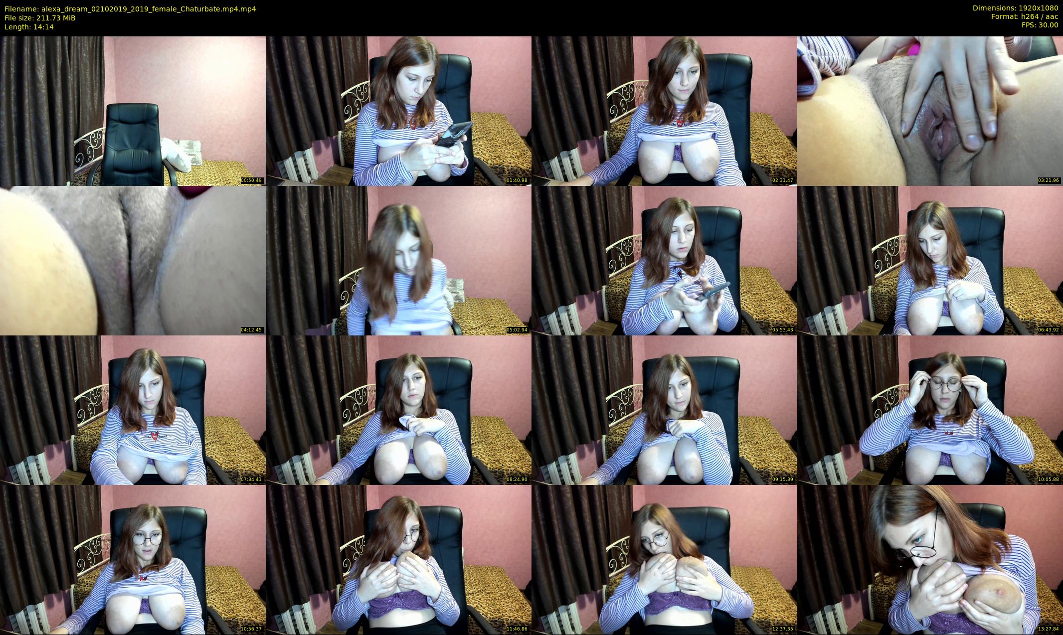 alexa_dream — 15 minute Chaturbate female cam show recording, 1080p, Oct 2, 2019