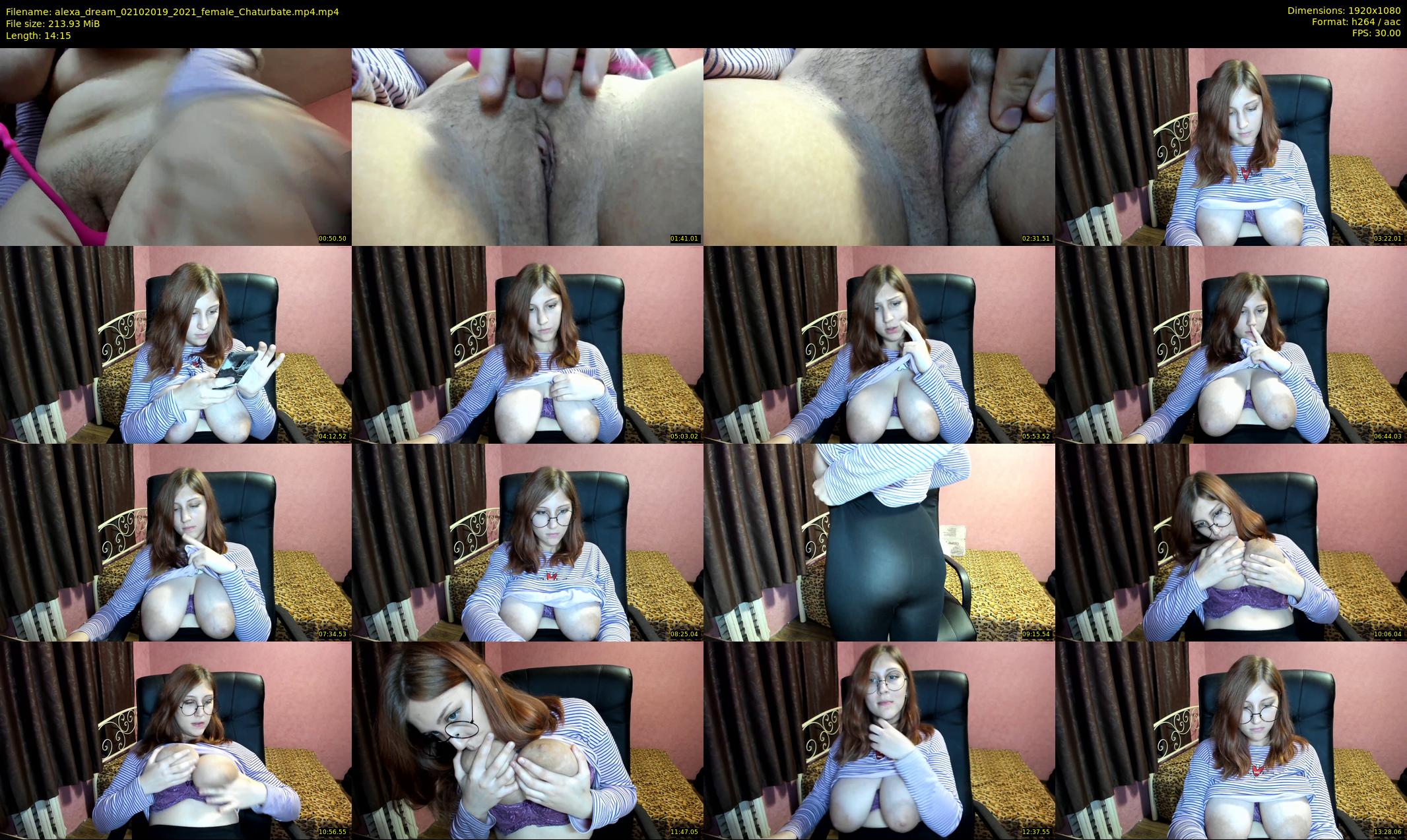 alexa_dream — 15 minute Chaturbate female cam show recording, 1080p, Oct 2, 2019