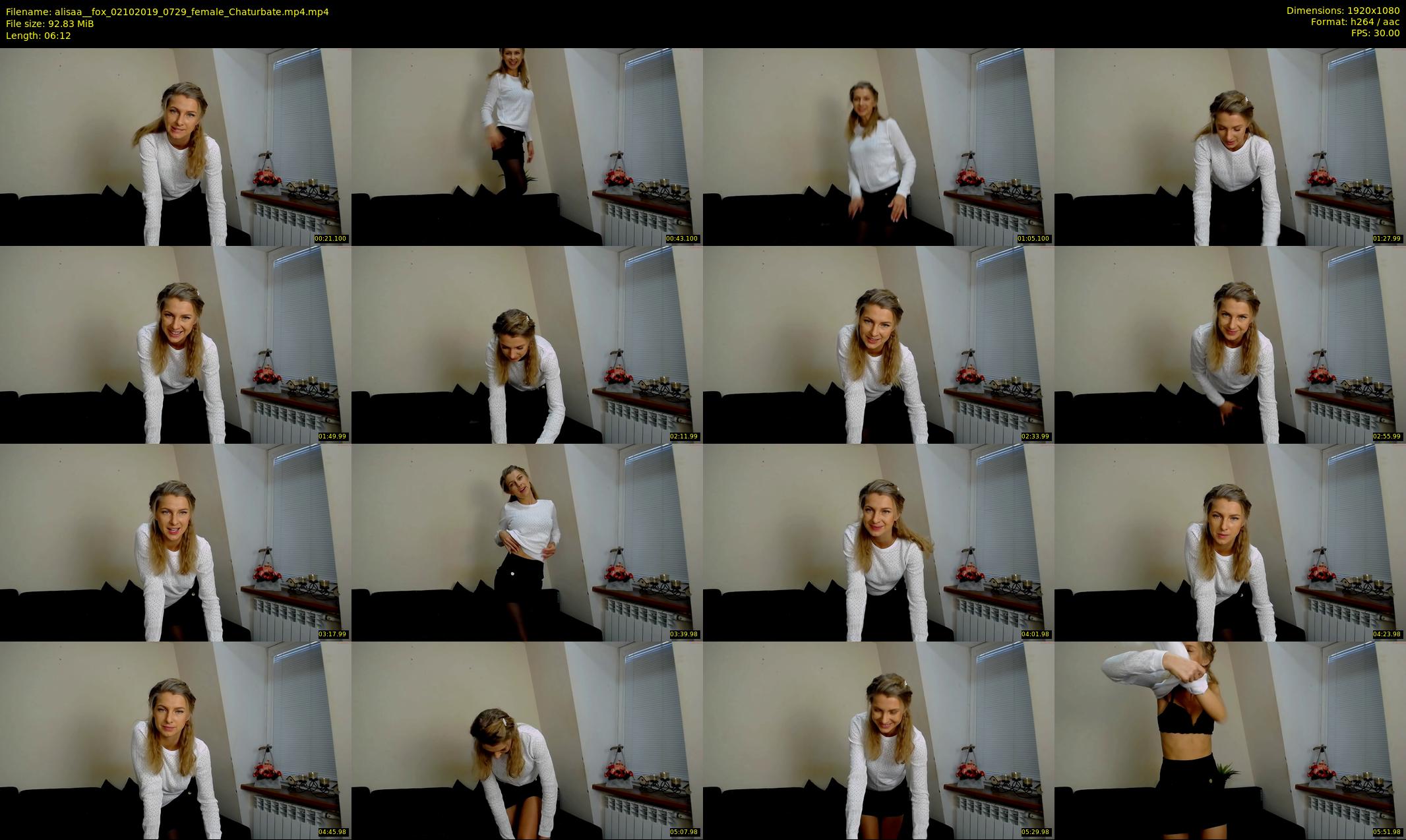alisaa__fox — 7 minute Chaturbate female cam show recording, 1080p, Oct 2, 2019