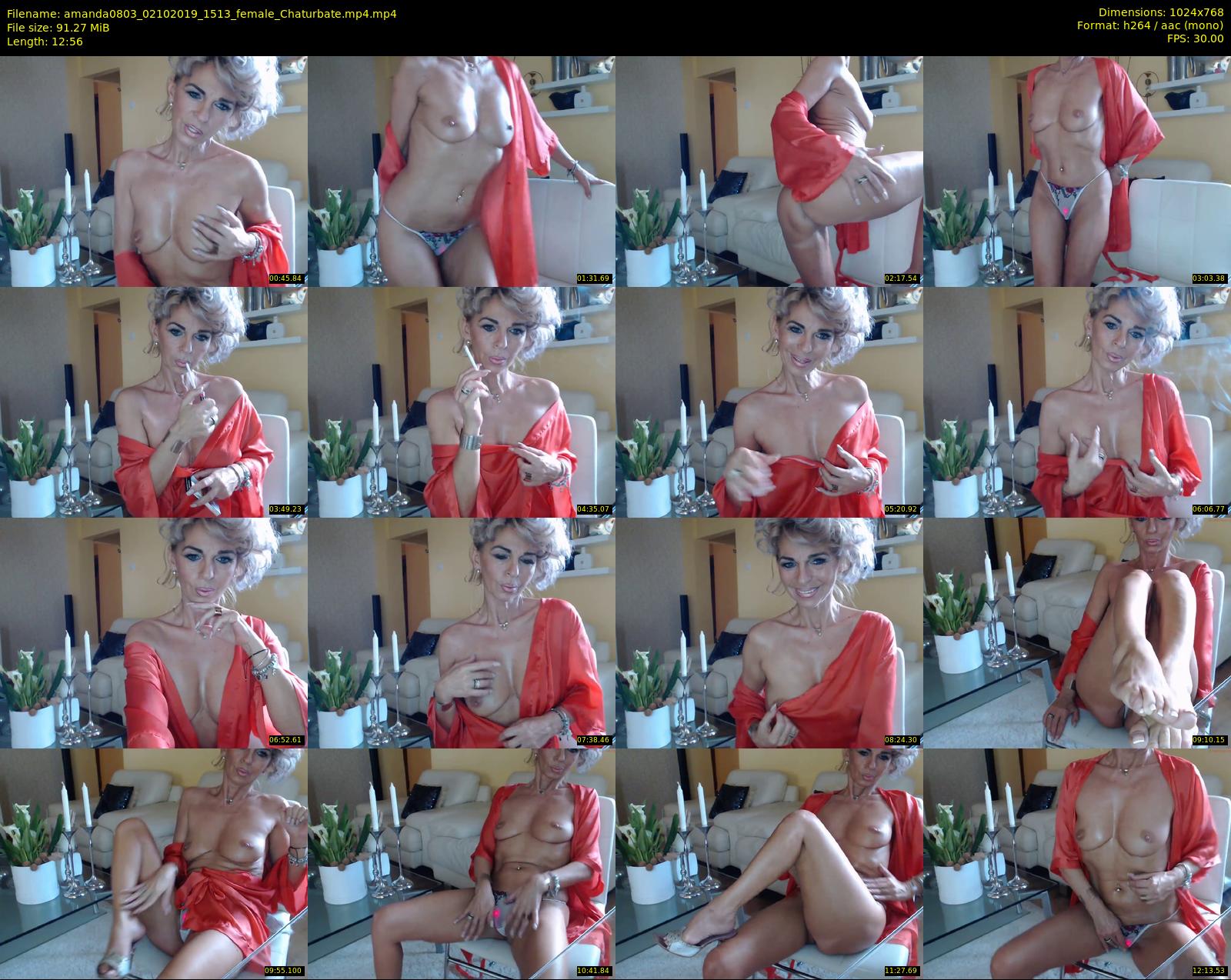 amanda0803 — 13 minute Chaturbate female cam show recording, 720p, Oct 2, 2019