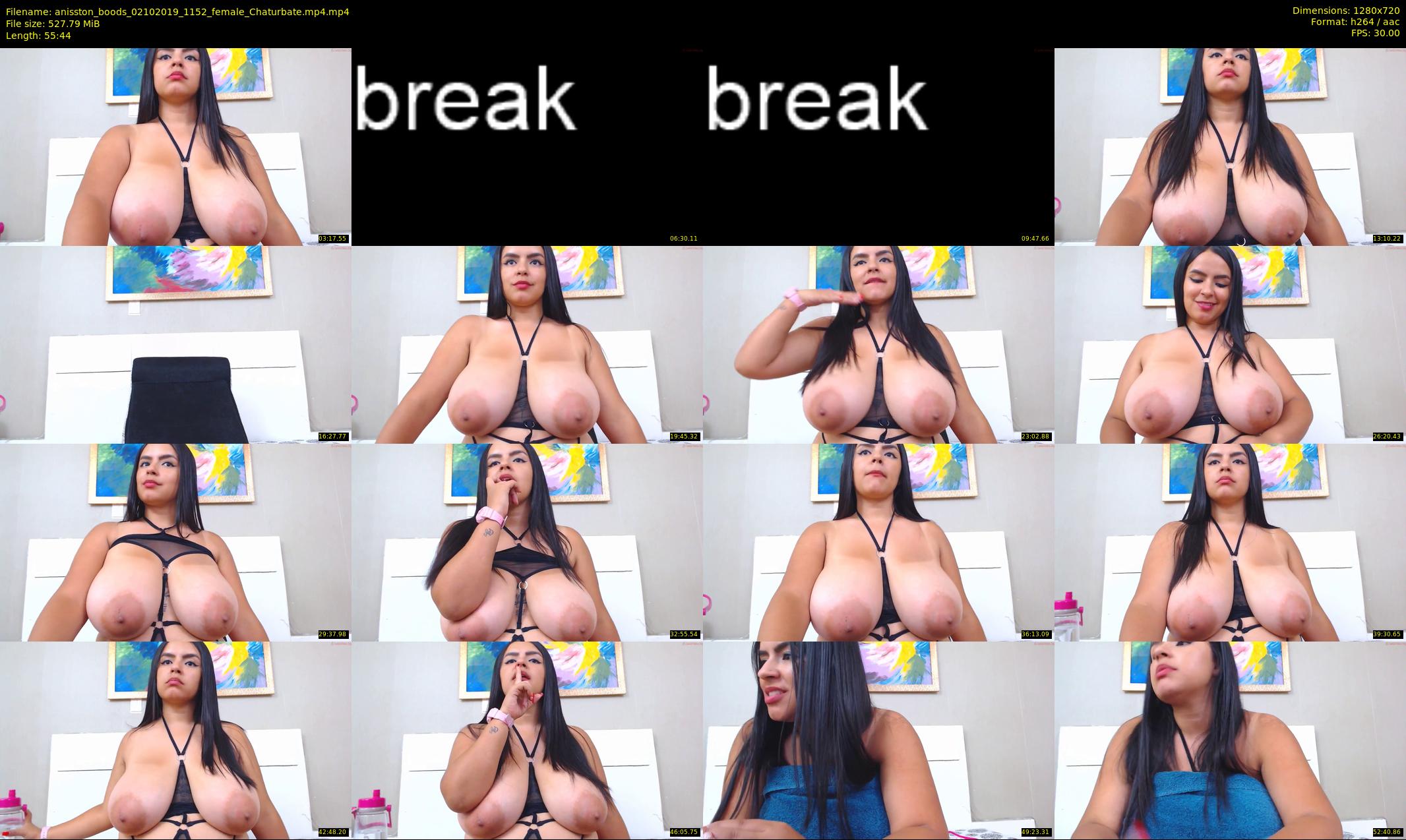anisston_boods — 56 minute Chaturbate female cam show recording, 720p, Oct 2, 2019