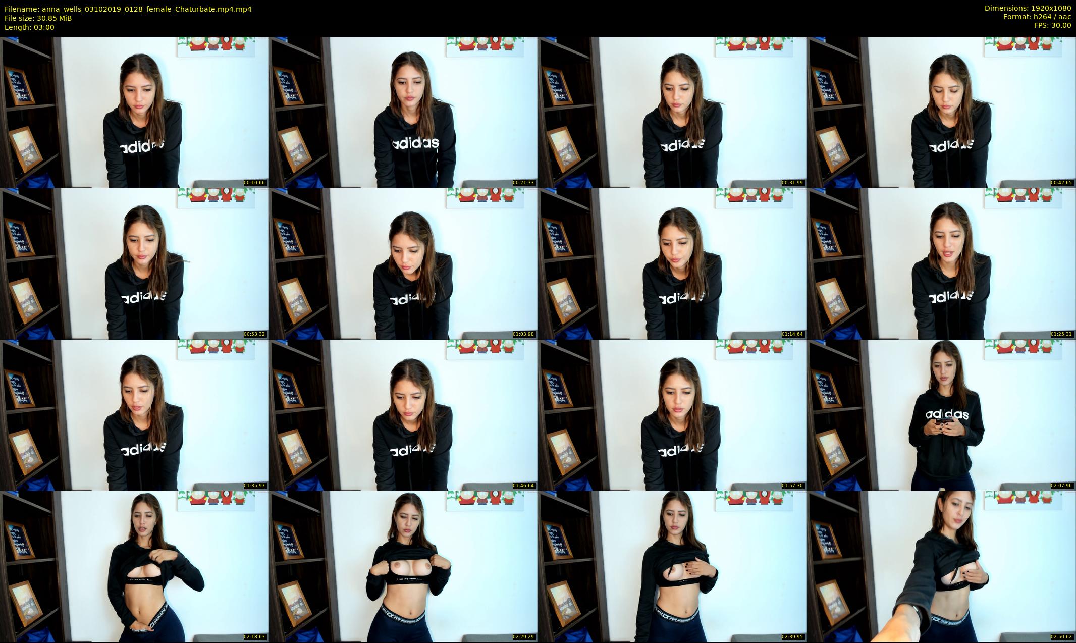 anna_wells — 3 minute Chaturbate female cam show recording, 1080p, Oct 3, 2019
