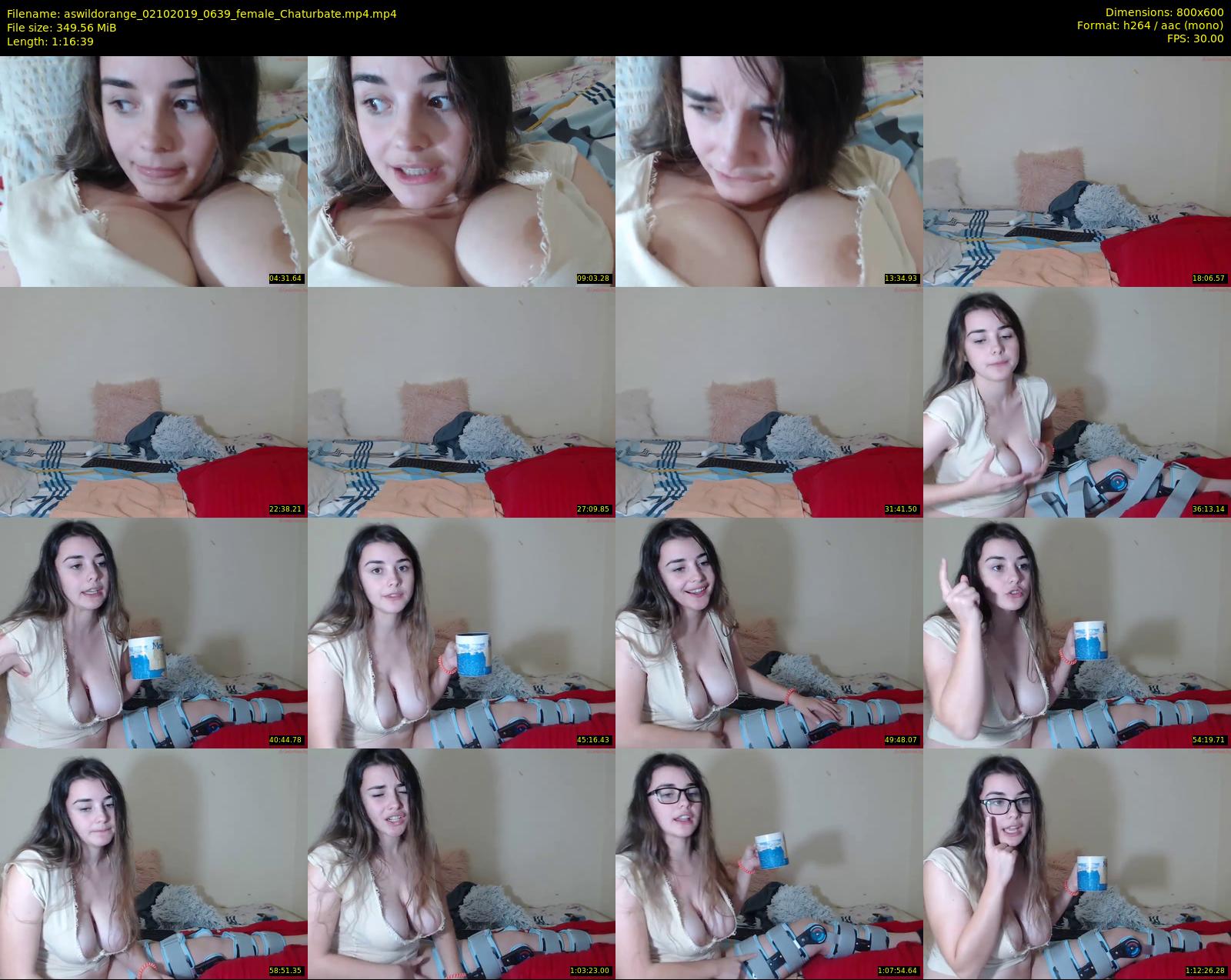 aswildorange — 77 minute Chaturbate female cam show recording, 480p, Oct 2, 2019