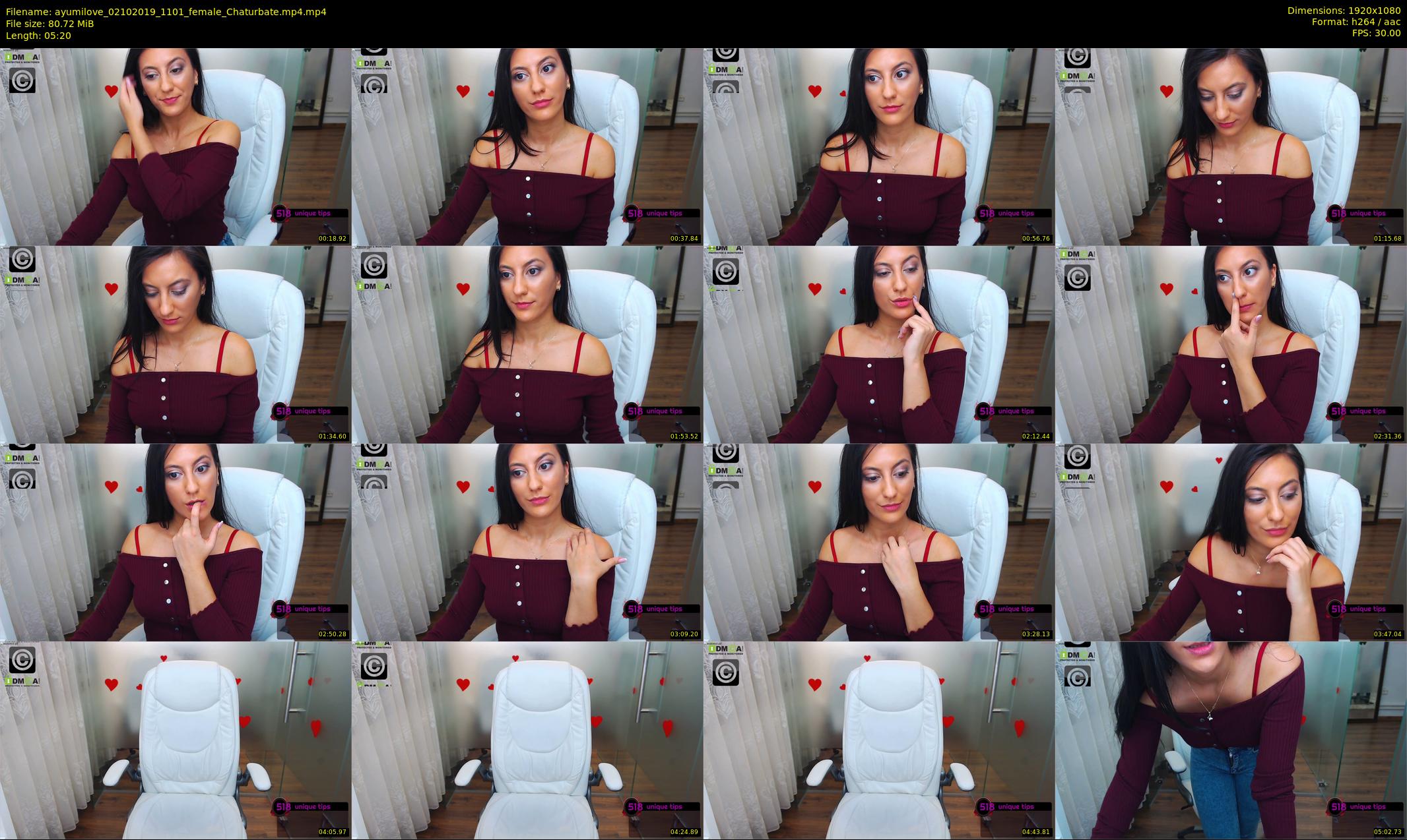 ayumilove — 6 minute Chaturbate female cam show recording, 1080p, Oct 2, 2019