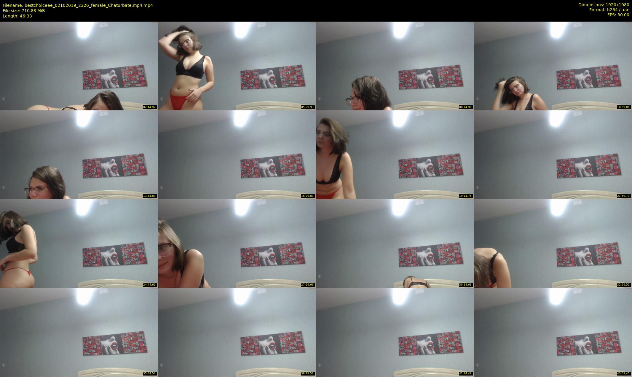 bestchoiceee — 47 minute Chaturbate couple cam show recording, 1080p, Oct 2, 2019