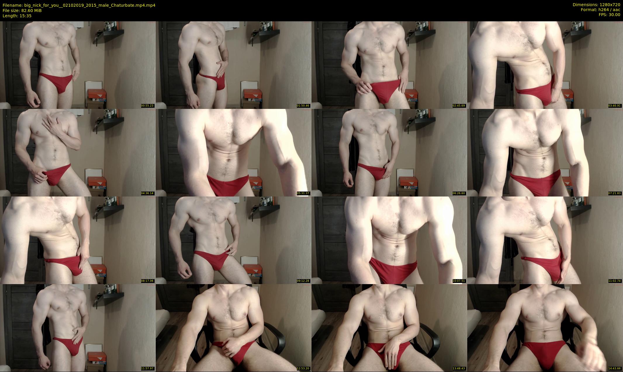 big_nick_for_you_ — 16 minute Chaturbate male cam show recording, 720p, Oct 2, 2019