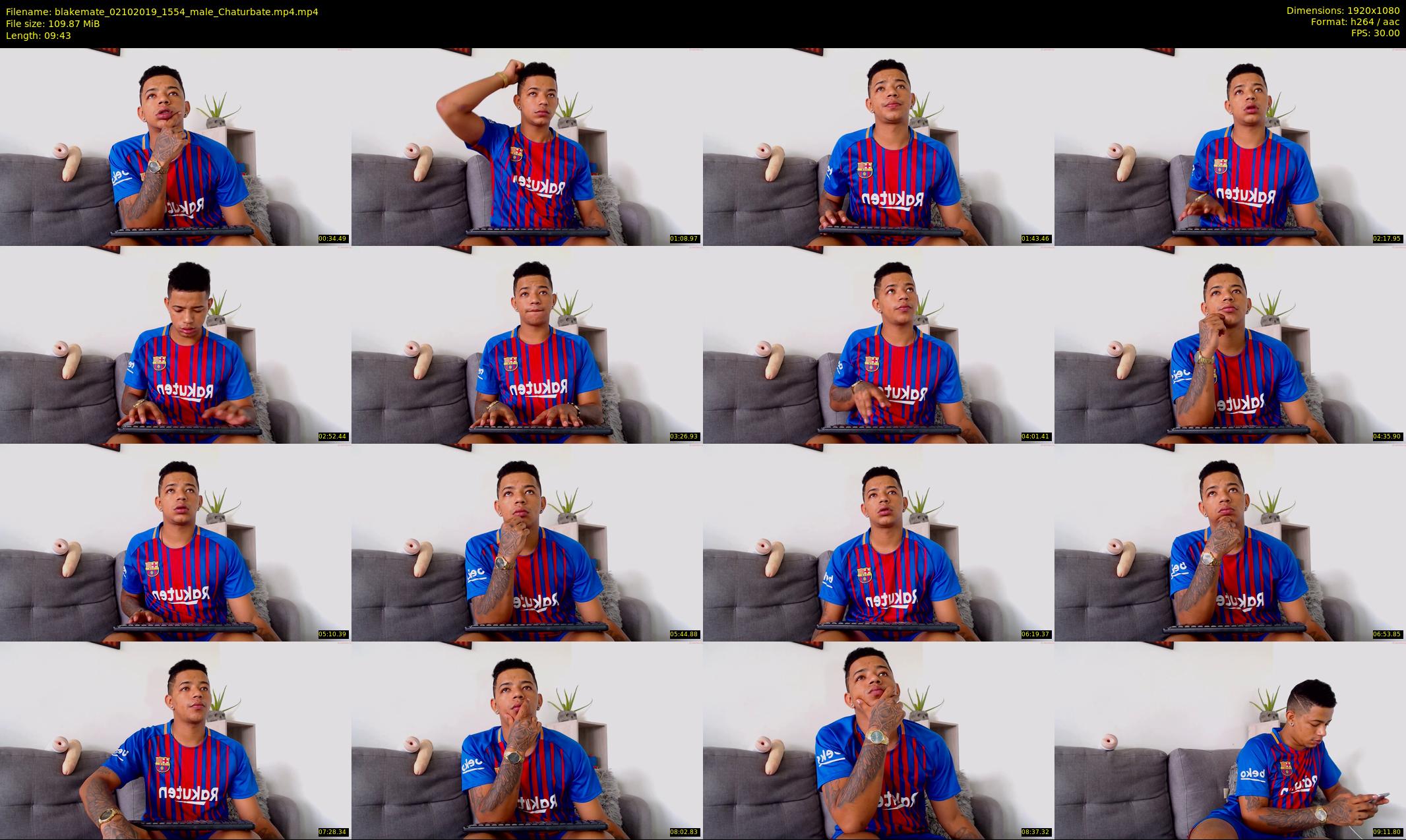 blakemate — 10 minute Chaturbate male cam show recording, 1080p, Oct 2, 2019
