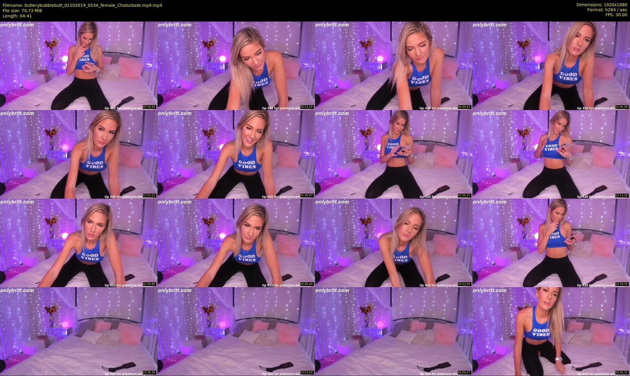 butterybubblebutt — 5 minute Chaturbate couple cam show recording, 1080p, Oct 2, 2019