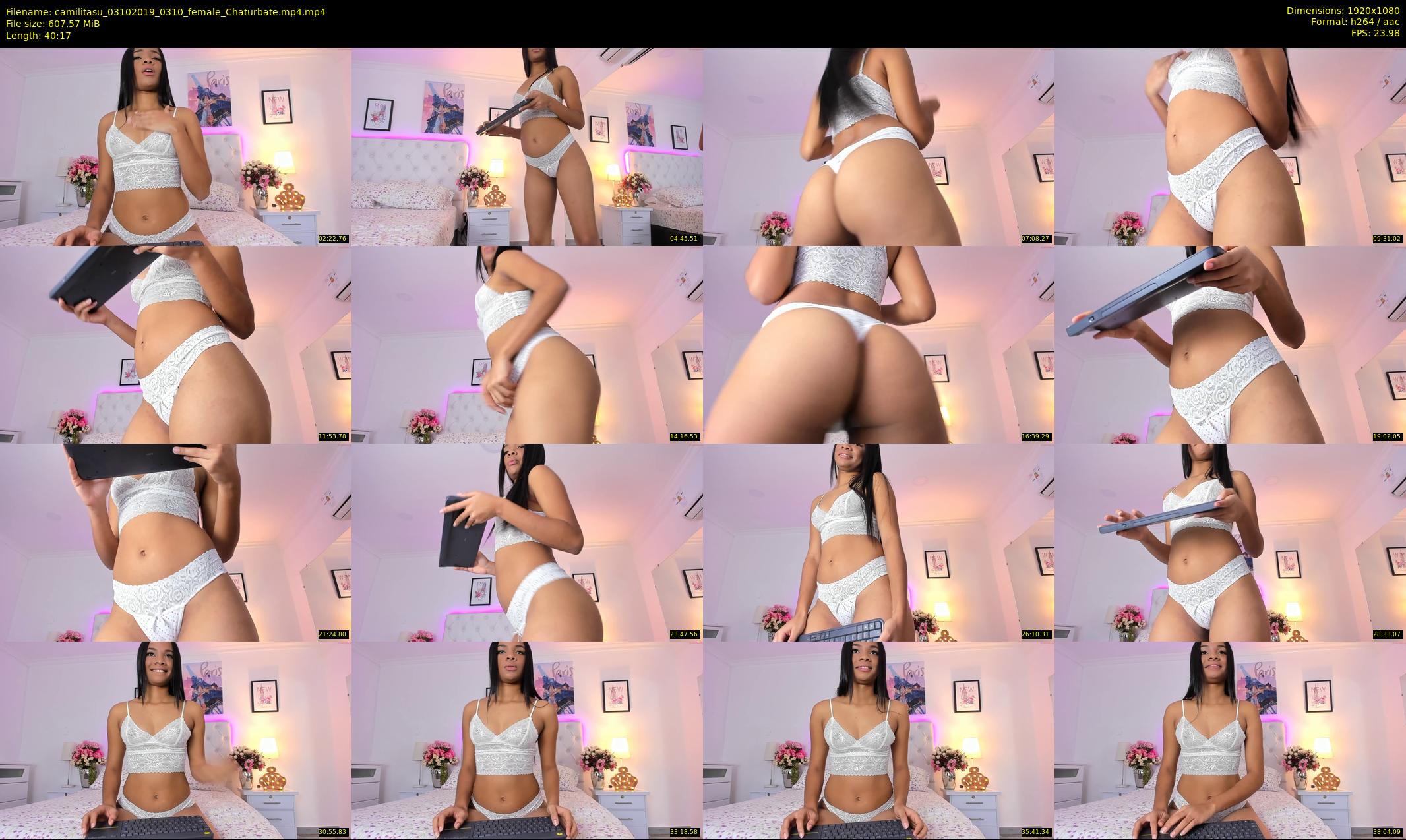camilitasu — 41 minute Chaturbate female cam show recording, 1080p, Oct 3, 2019
