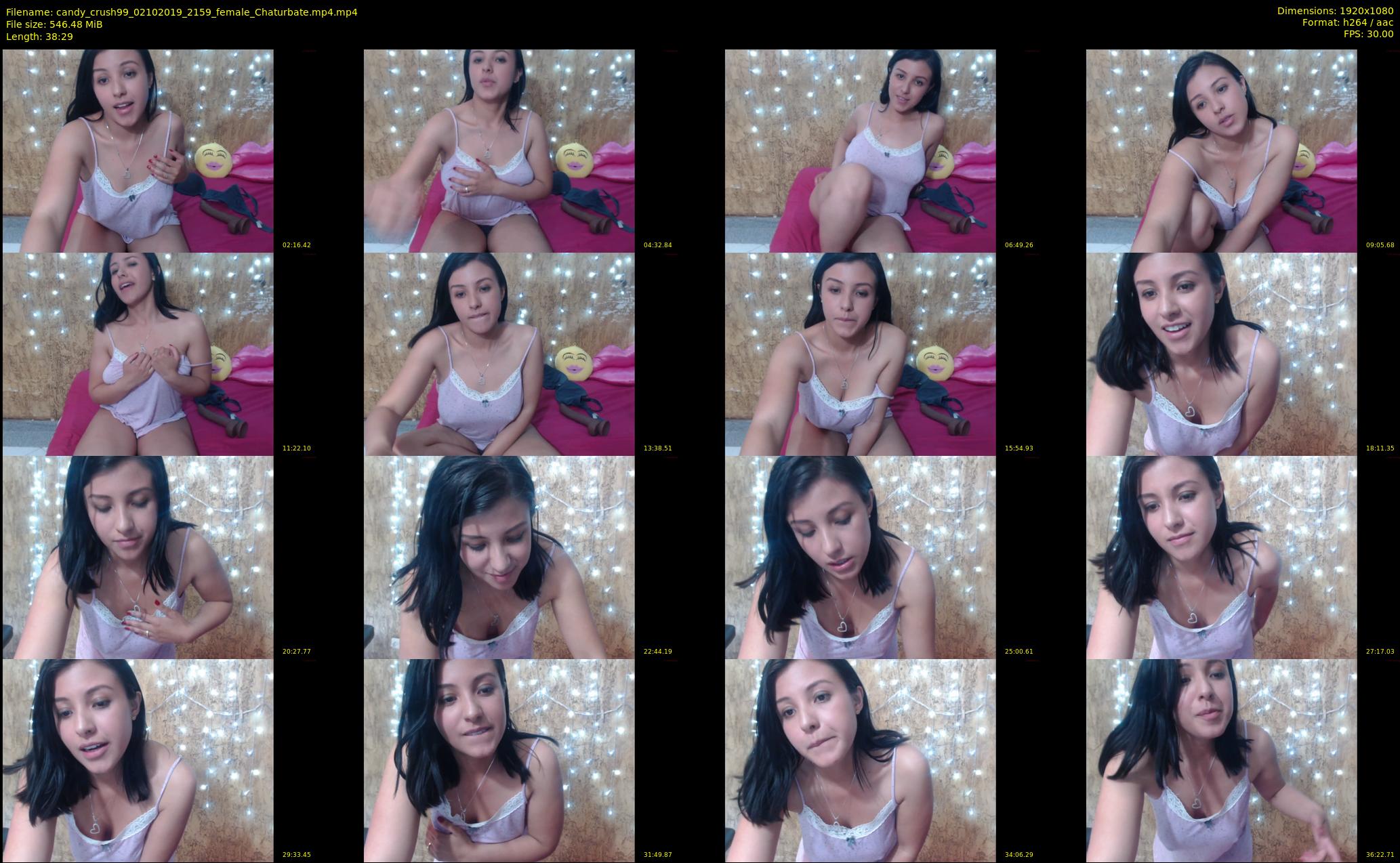 candy_crush99 — 39 minute Chaturbate female cam show recording, 1080p, Oct 2, 2019