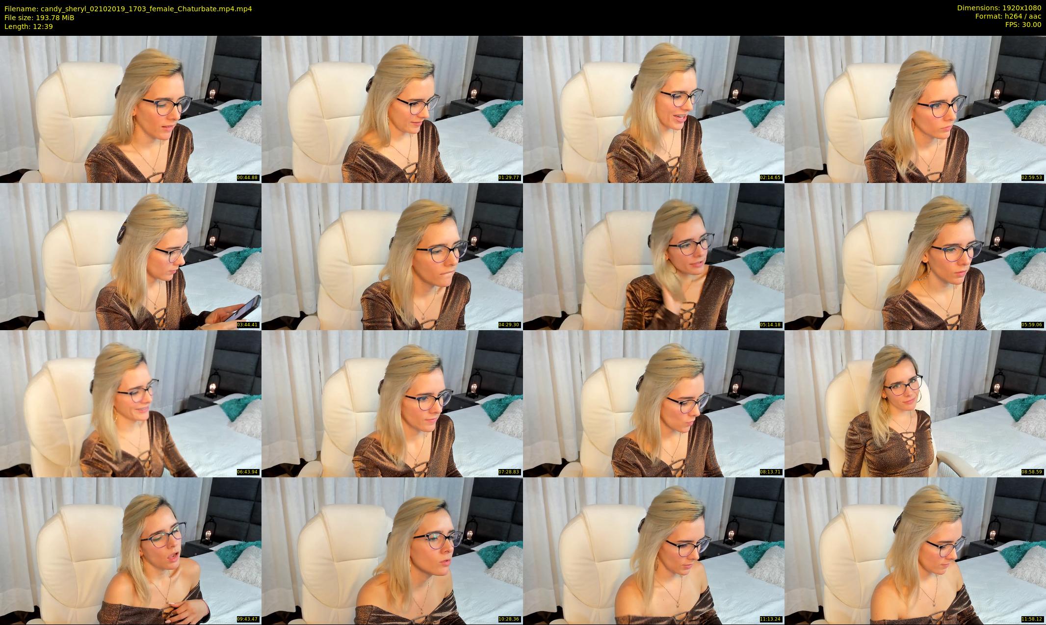 candy_sheryl — 13 minute Chaturbate female cam show recording, 1080p, Oct 2, 2019
