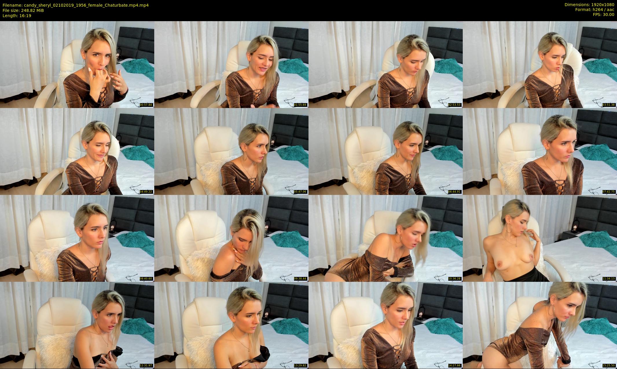 candy_sheryl — 17 minute Chaturbate female cam show recording, 1080p, Oct 2, 2019