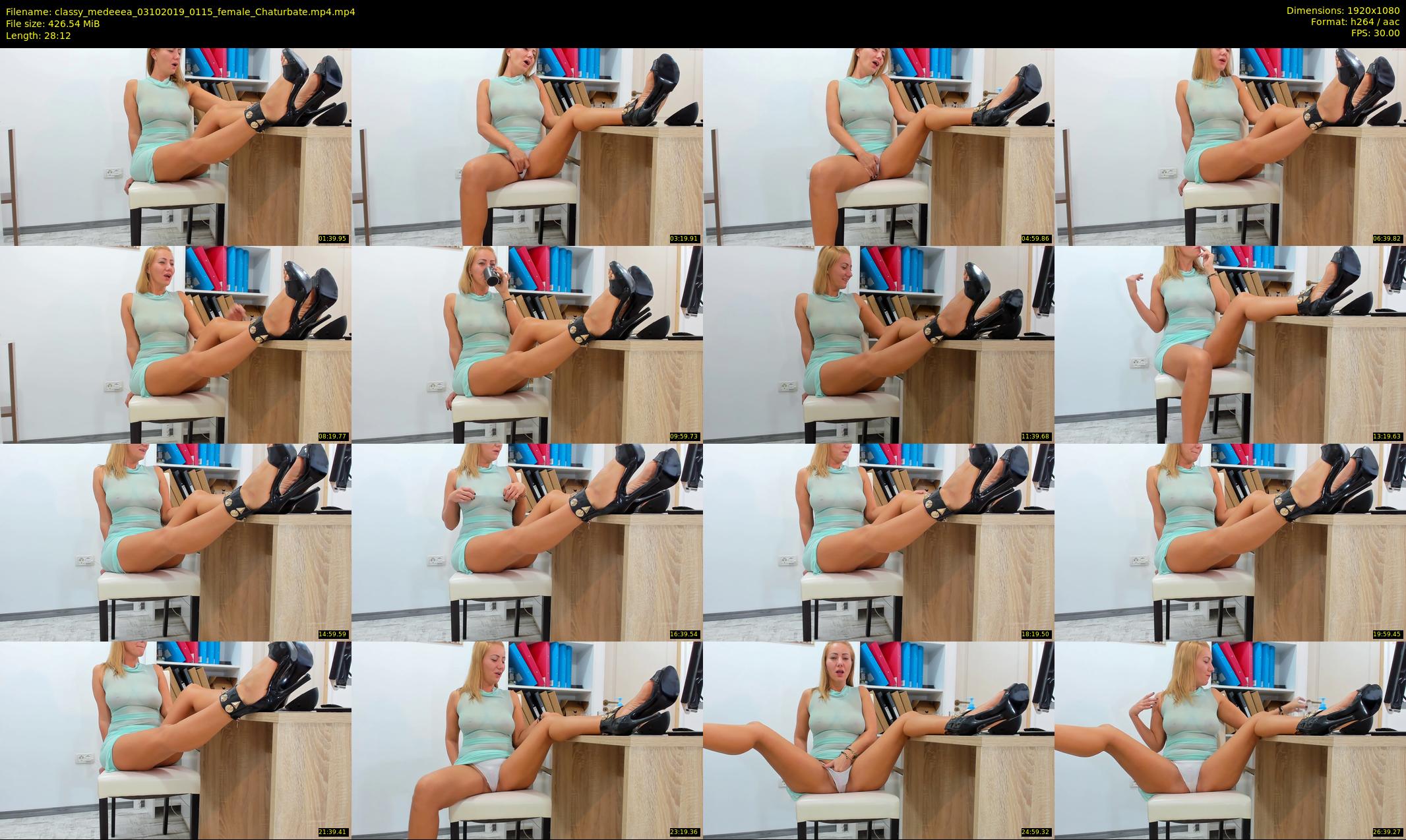 classy_medeeea — 29 minute Chaturbate female cam show recording, 1080p, Oct 3, 2019