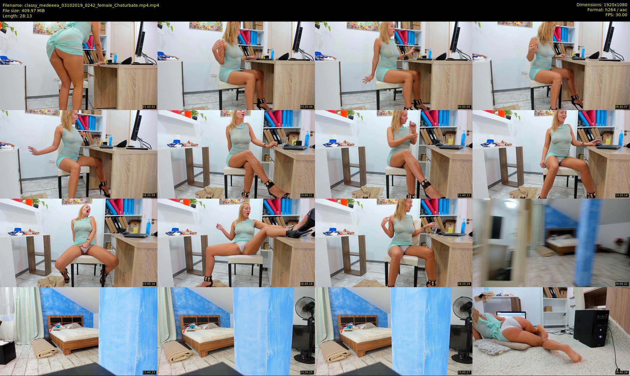 classy_medeeea — 29 minute Chaturbate female cam show recording, 1080p, Oct 3, 2019