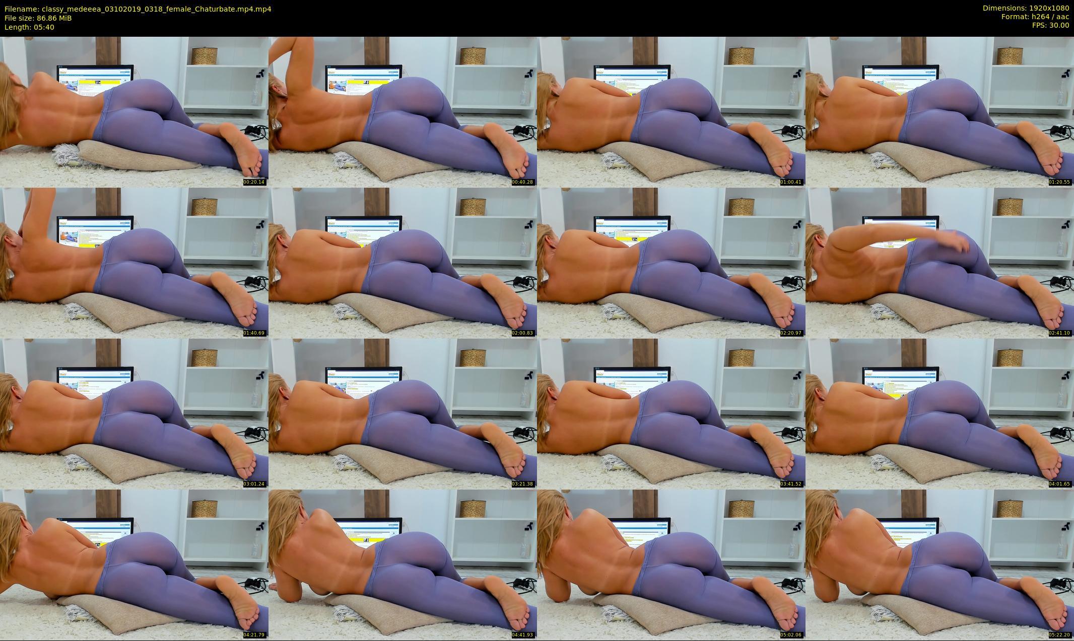 classy_medeeea — 6 minute Chaturbate female cam show recording, 1080p, Oct 3, 2019
