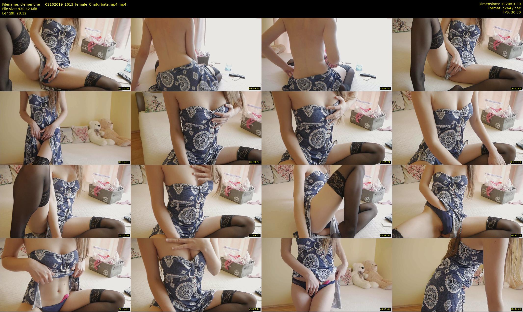 clementine__ — 29 minute Chaturbate female cam show recording, 1080p, Oct 2, 2019