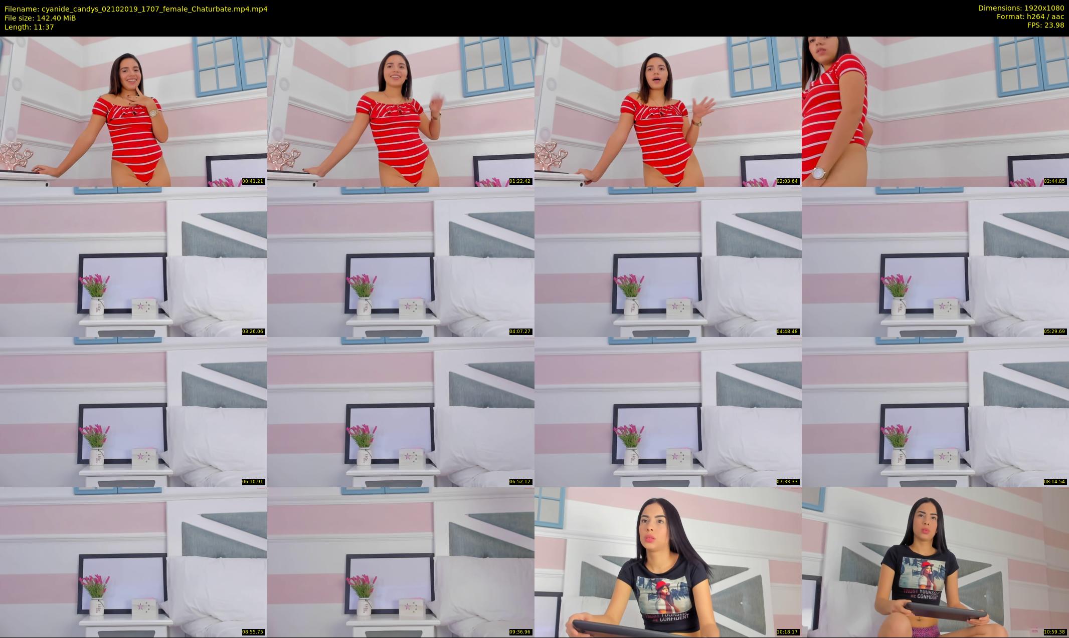 cyanide_candys — 12 minute Chaturbate female cam show recording, 1080p, Oct 2, 2019