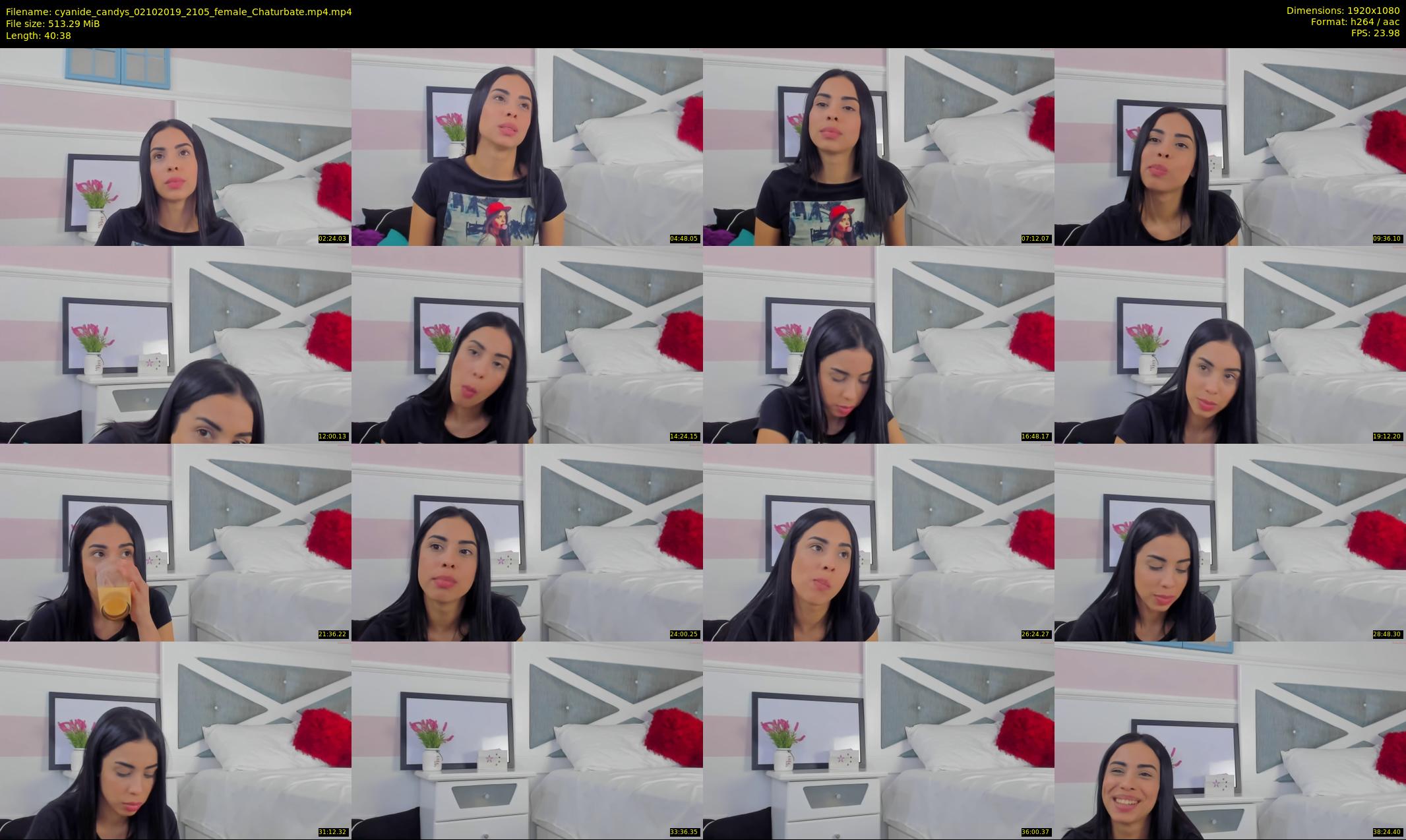 cyanide_candys — 41 minute Chaturbate female cam show recording, 1080p, Oct 2, 2019