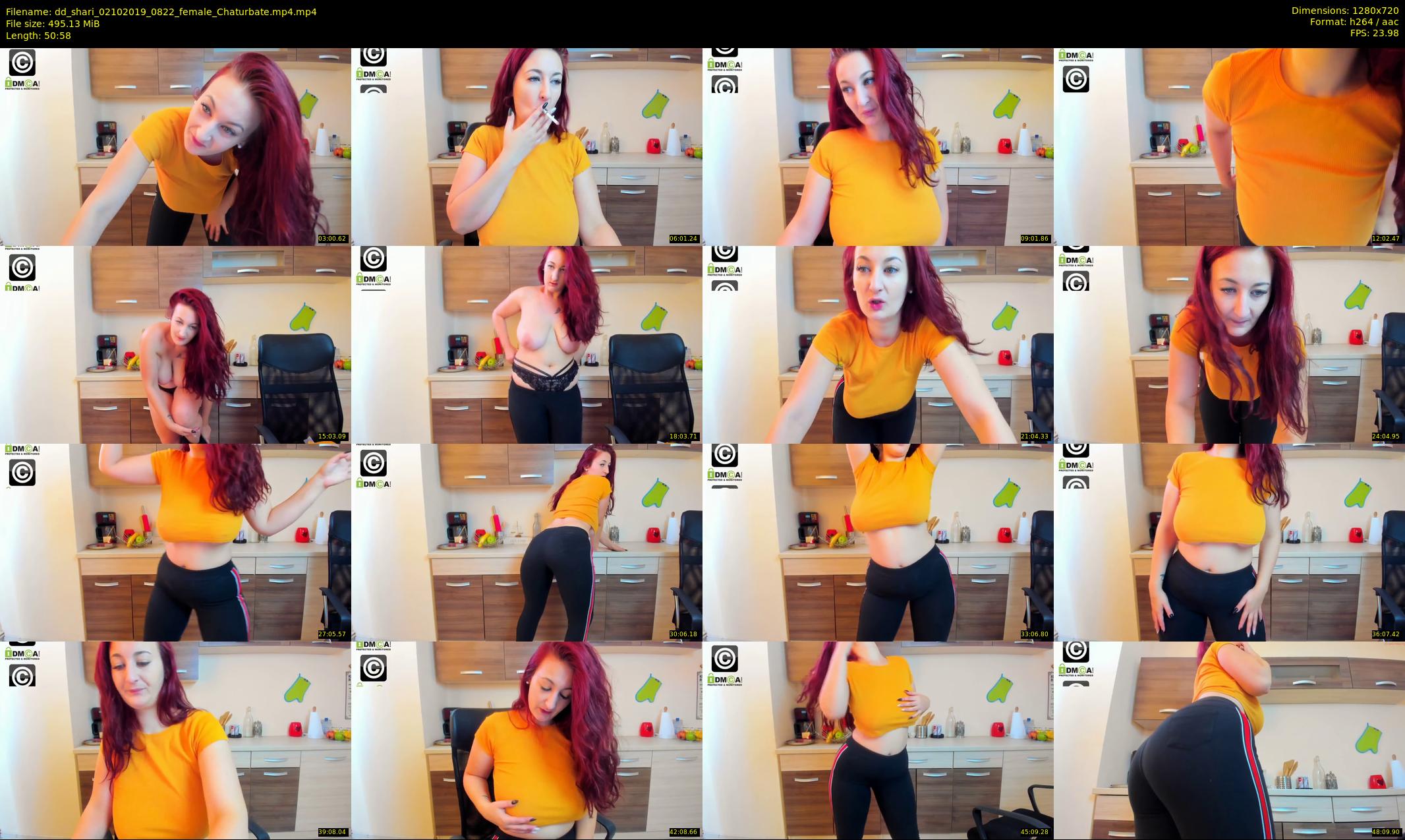 dd_shari — 51 minute Chaturbate female cam show recording, 720p, Oct 2, 2019