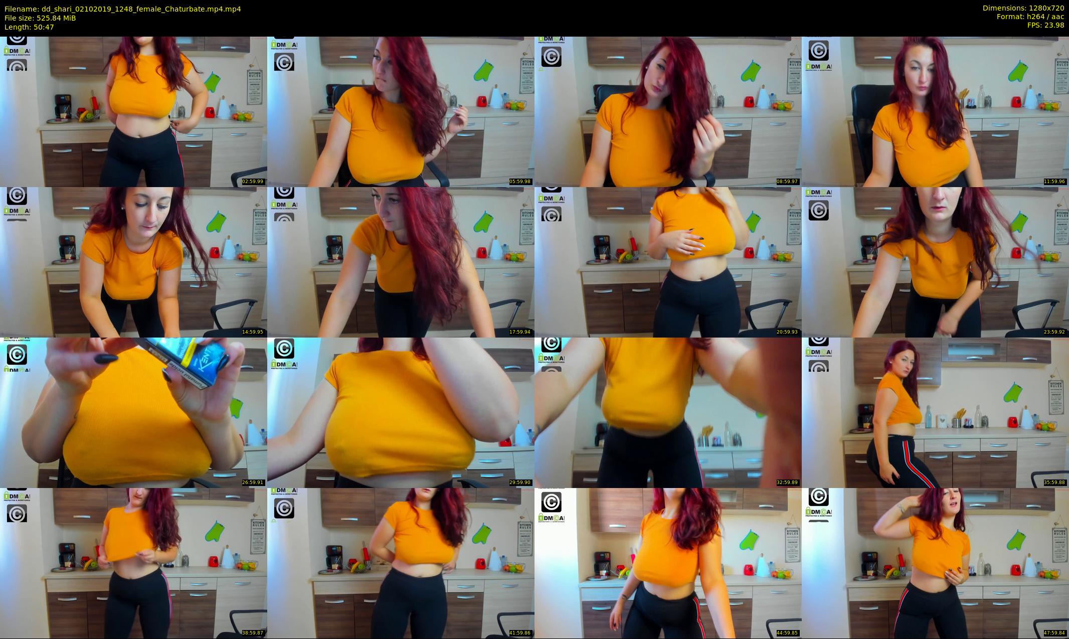 dd_shari — 51 minute Chaturbate female cam show recording, 720p, Oct 2, 2019