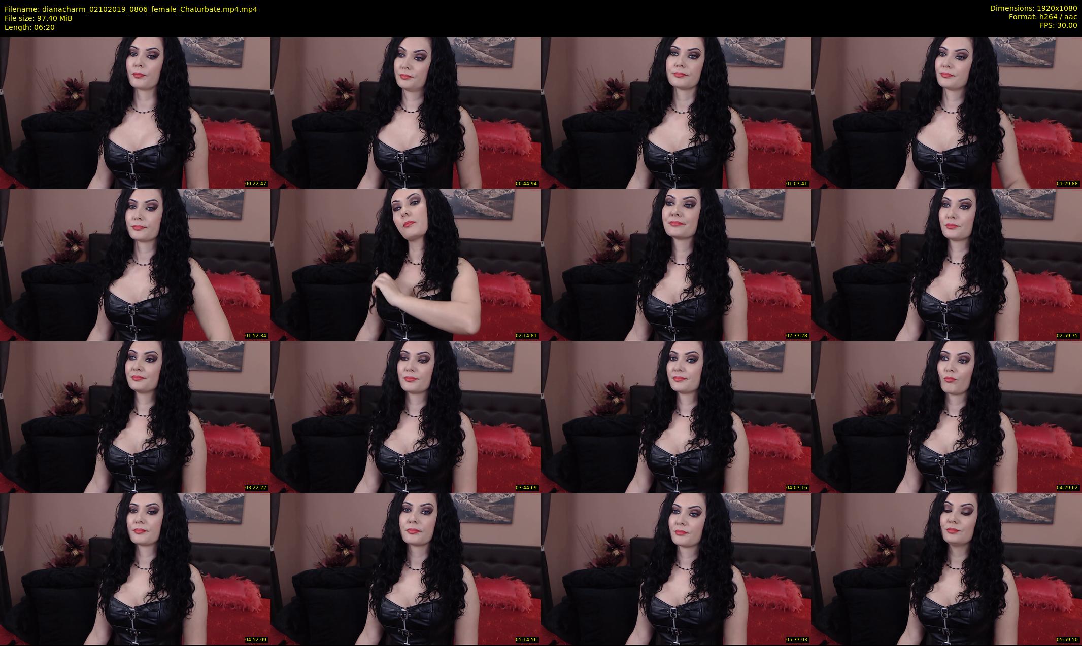 dianacharm — 7 minute Chaturbate female cam show recording, 1080p, Oct 2, 2019