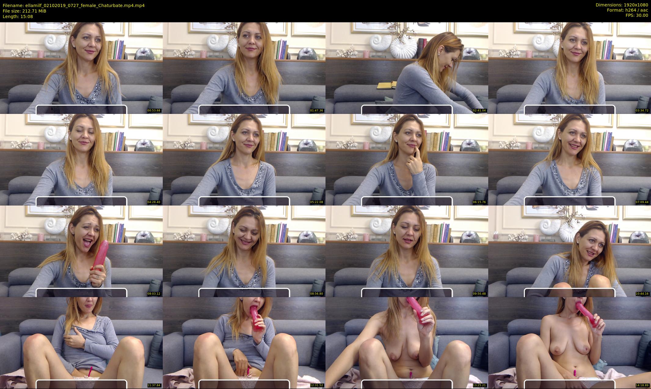 ellamilf — 16 minute Chaturbate female cam show recording, 1080p, Oct 2, 2019