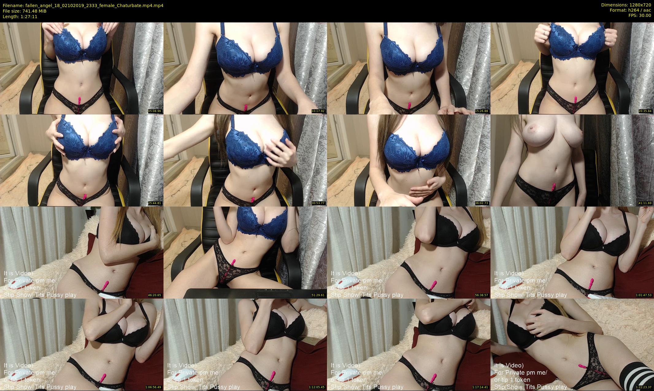fallen_angel_18 — 88 minute Chaturbate female cam show recording, 720p, Oct 2, 2019