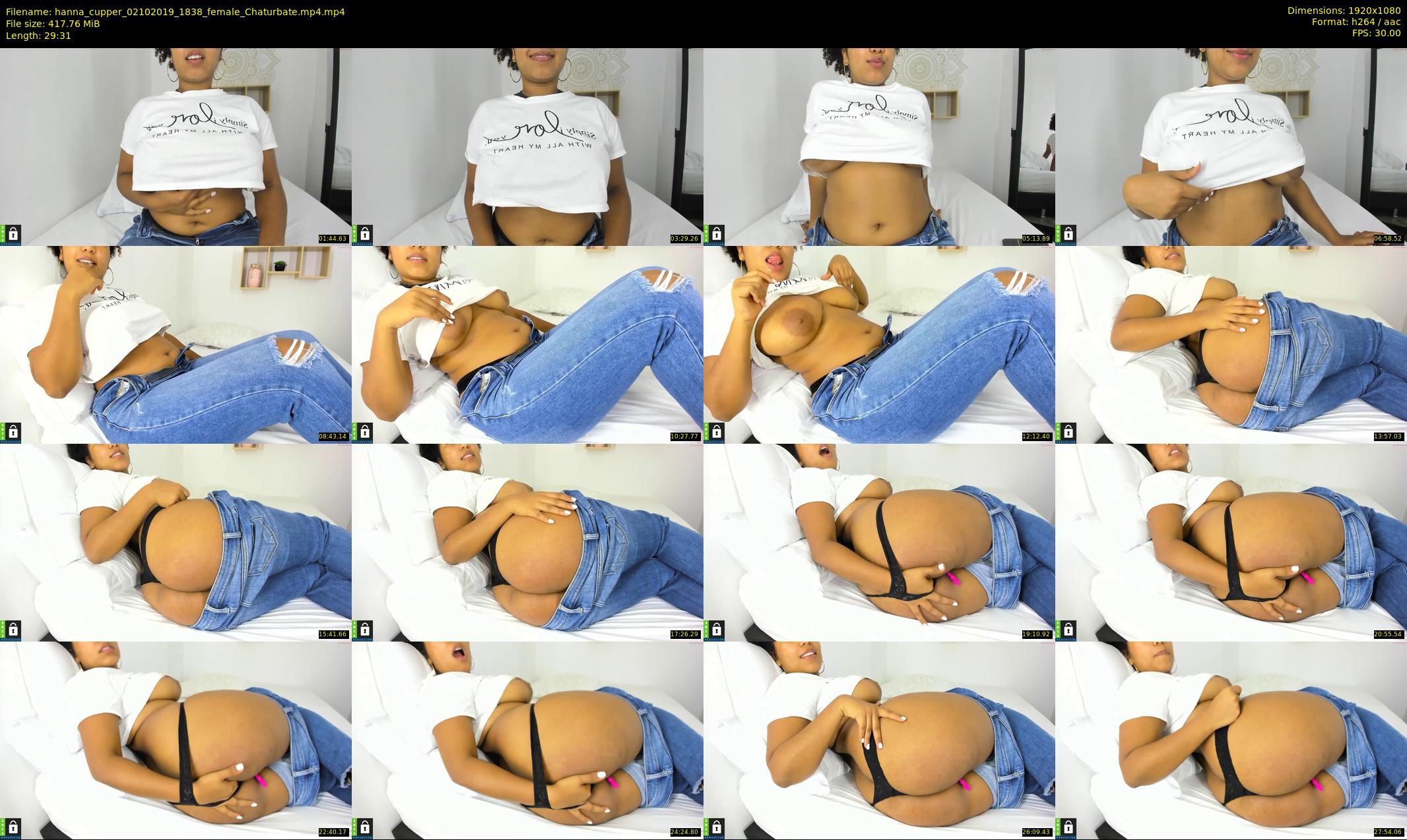 hanna_cupper — 30 minute Chaturbate female cam show recording, 1080p, Oct 2, 2019