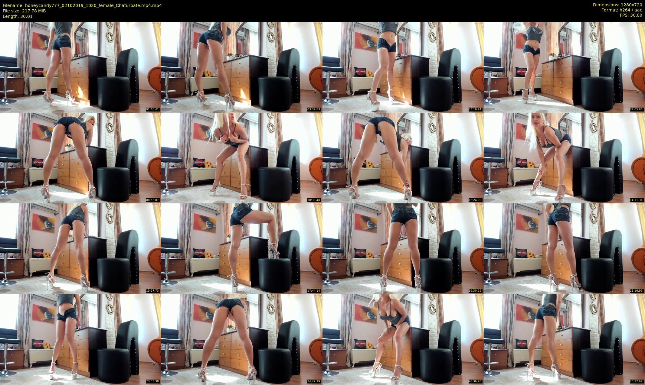 honeycandy777 — 31 minute Chaturbate couple cam show recording, 720p, Oct 2, 2019