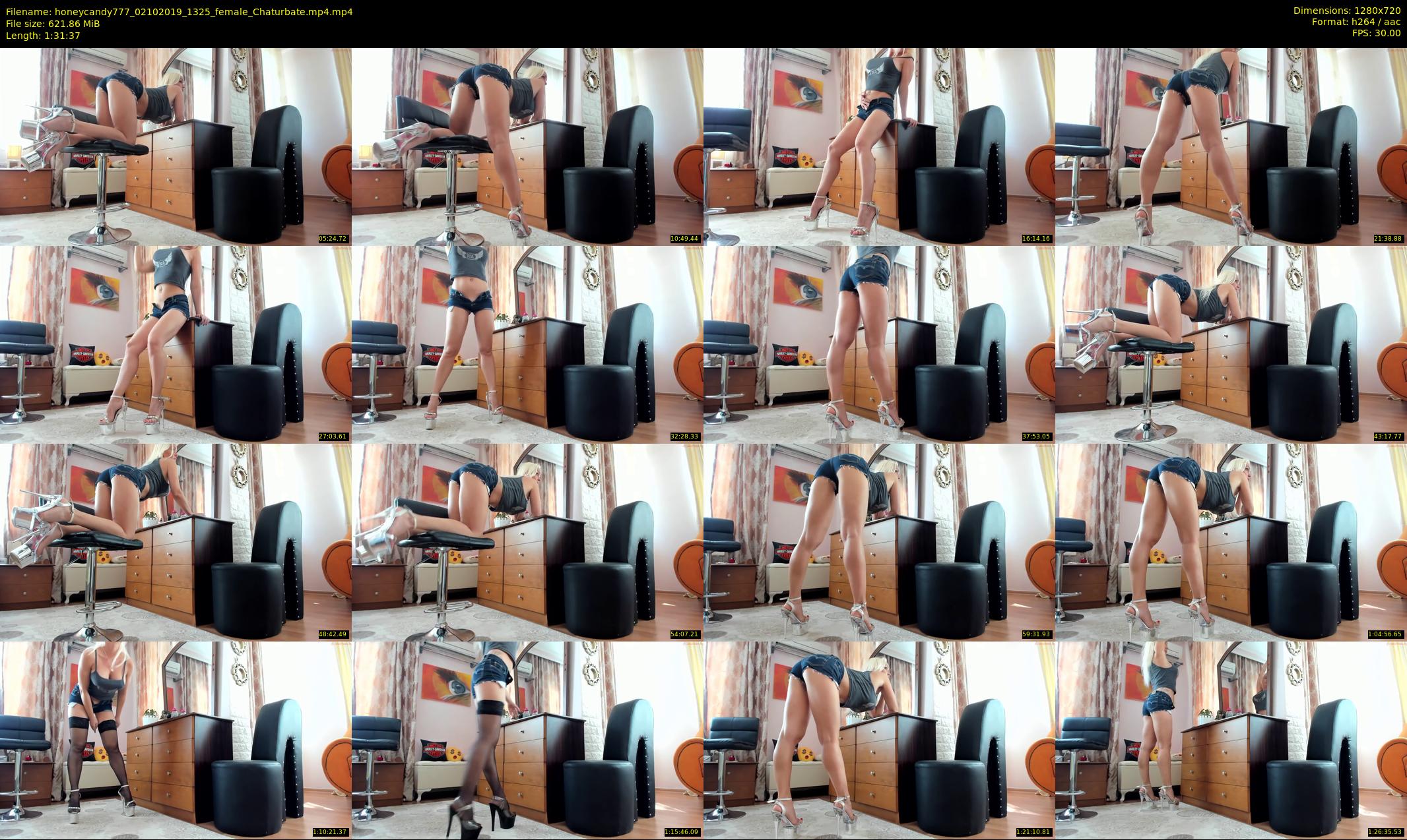 honeycandy777 — 92 minute Chaturbate couple cam show recording, 720p, Oct 2, 2019