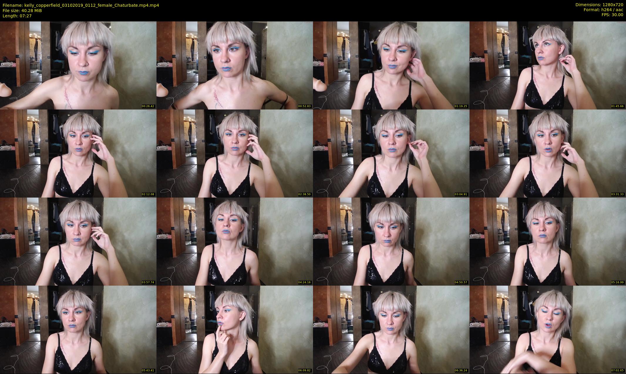 kelly_copperfield — 8 minute Chaturbate female cam show recording, 720p, Oct 3, 2019