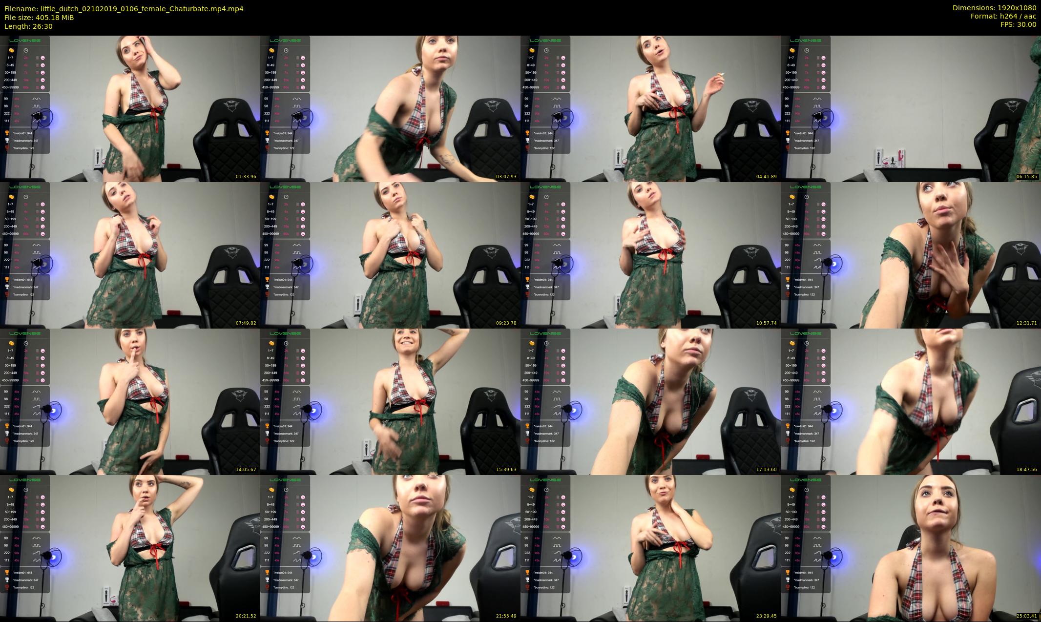 little_dutch — 27 minute Chaturbate female cam show recording, 1080p, Oct 2, 2019