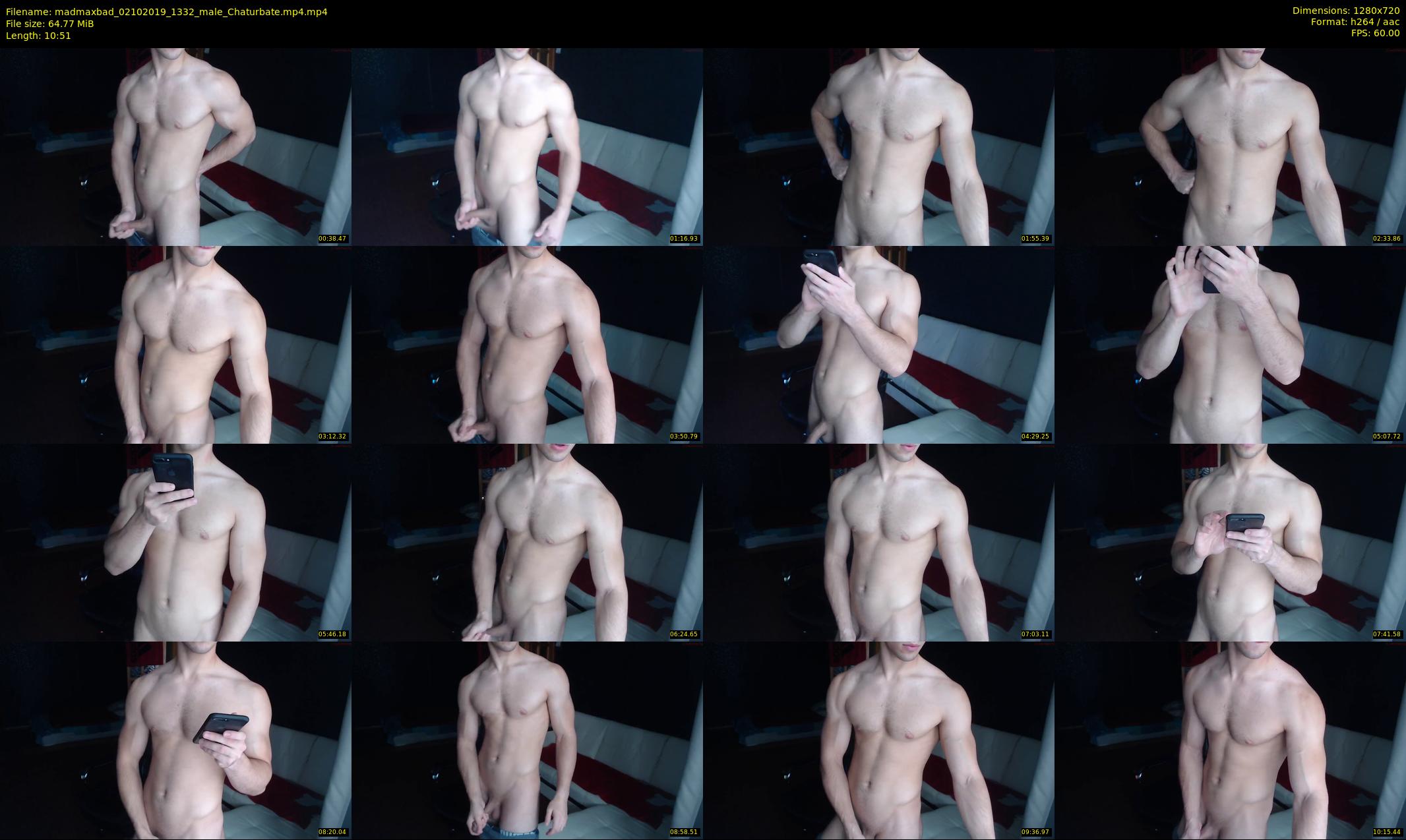 madmaxbad — 11 minute Chaturbate male cam show recording, 720p, Oct 2, 2019