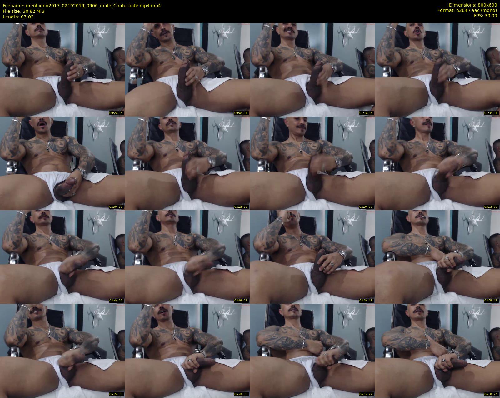 menbienn2017 — 8 minute Chaturbate male cam show recording, 480p, Oct 2, 2019