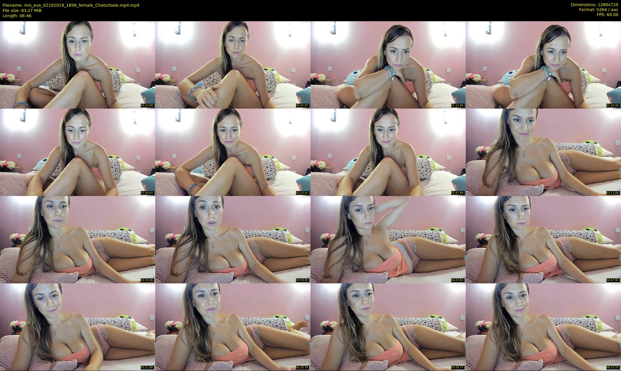 mis_eva — 7 minute Chaturbate female cam show recording, 720p, Oct 2, 2019