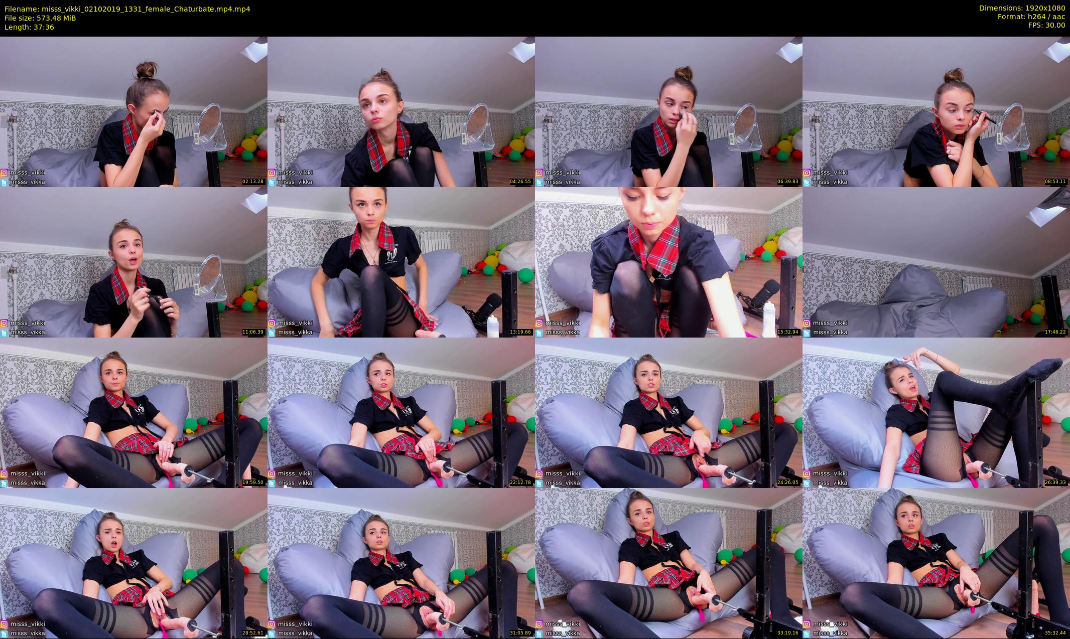 misss_vikki — 38 minute Chaturbate female cam show recording, 1080p, Oct 2, 2019
