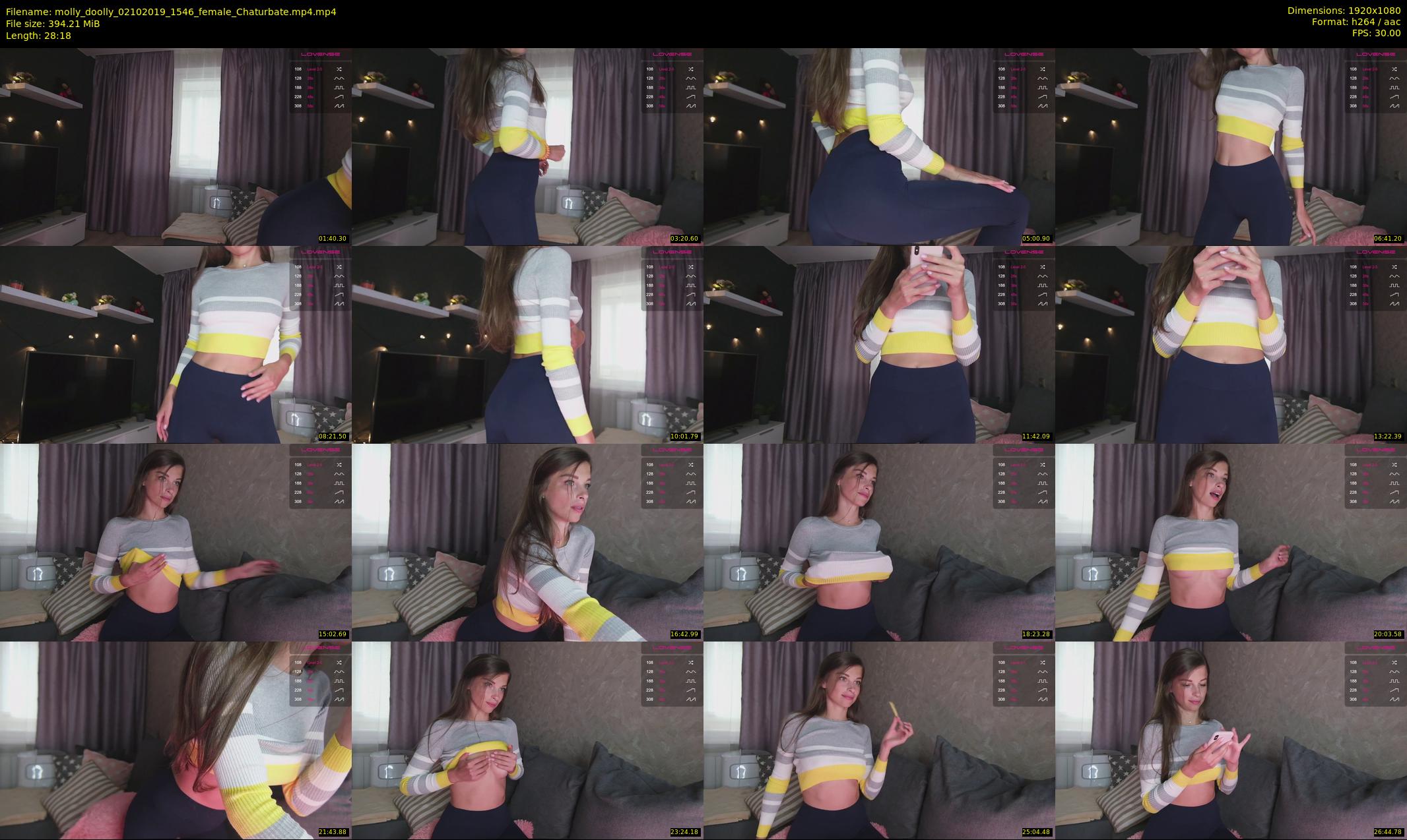 molly_doolly — 29 minute Chaturbate female cam show recording, 1080p, Oct 2, 2019
